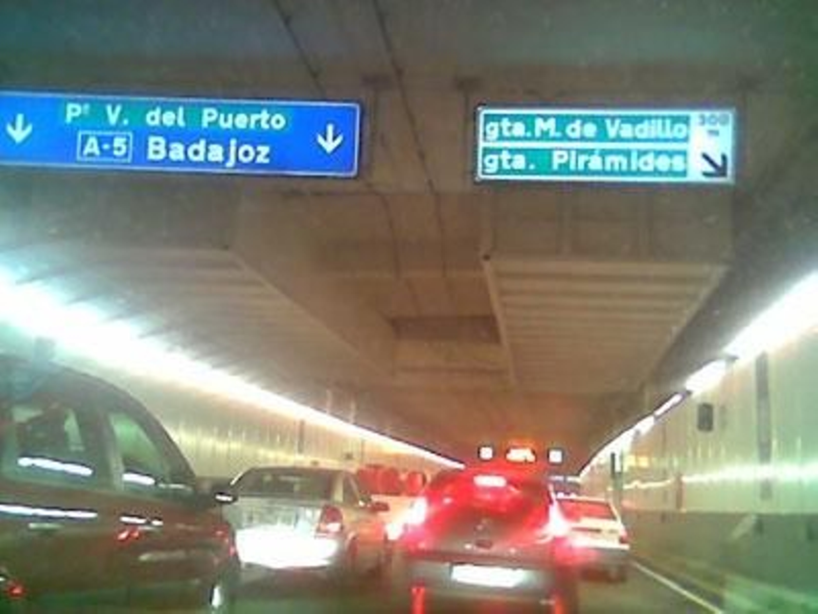 Túneles de la M-30.