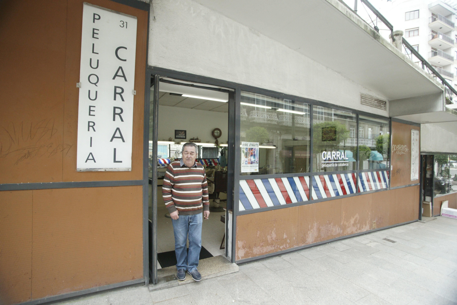 Pedro Fernández seguirá en la Barbería Carral.