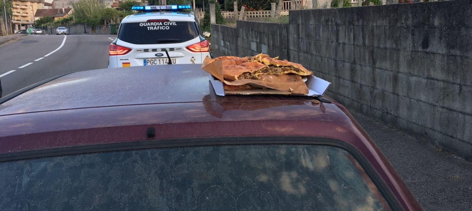 Imagen del vehículo detenido