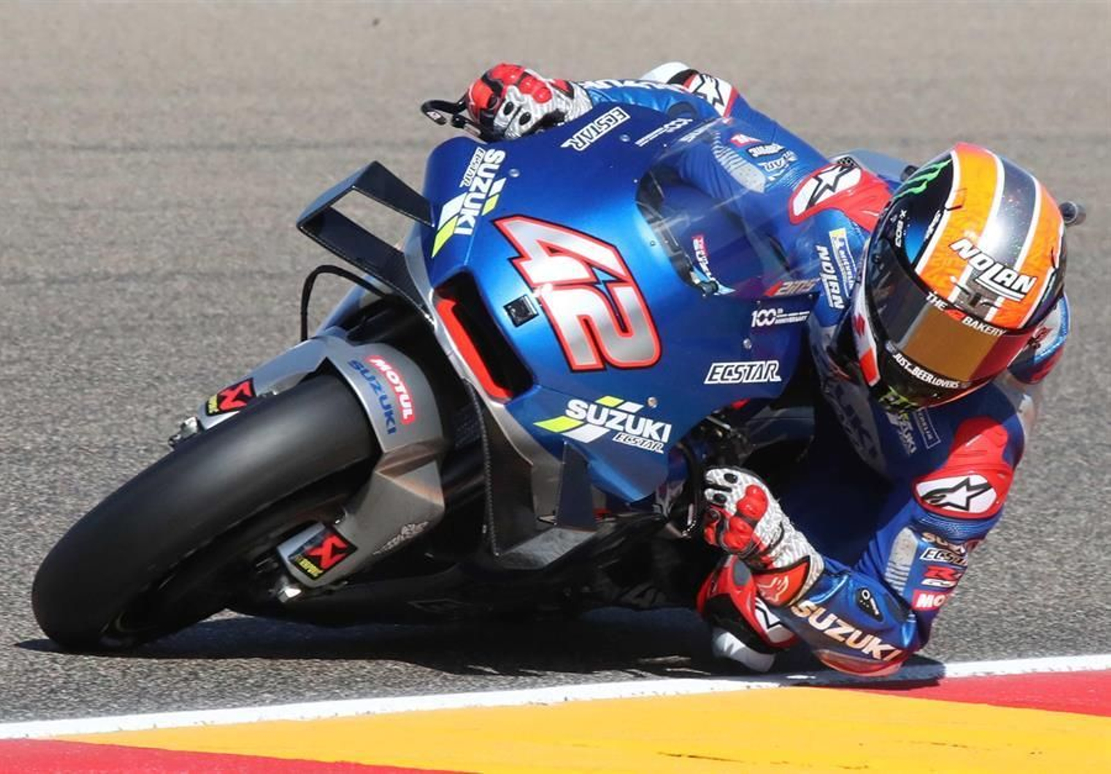 El piloto catalán Álex Rins