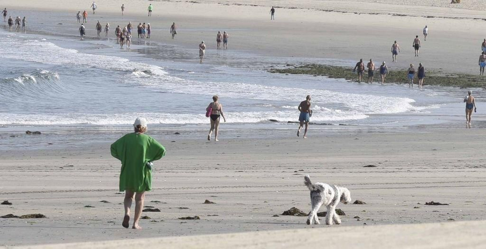 Las playas de Calzoa y Foz, cerca del Lagares, con perros