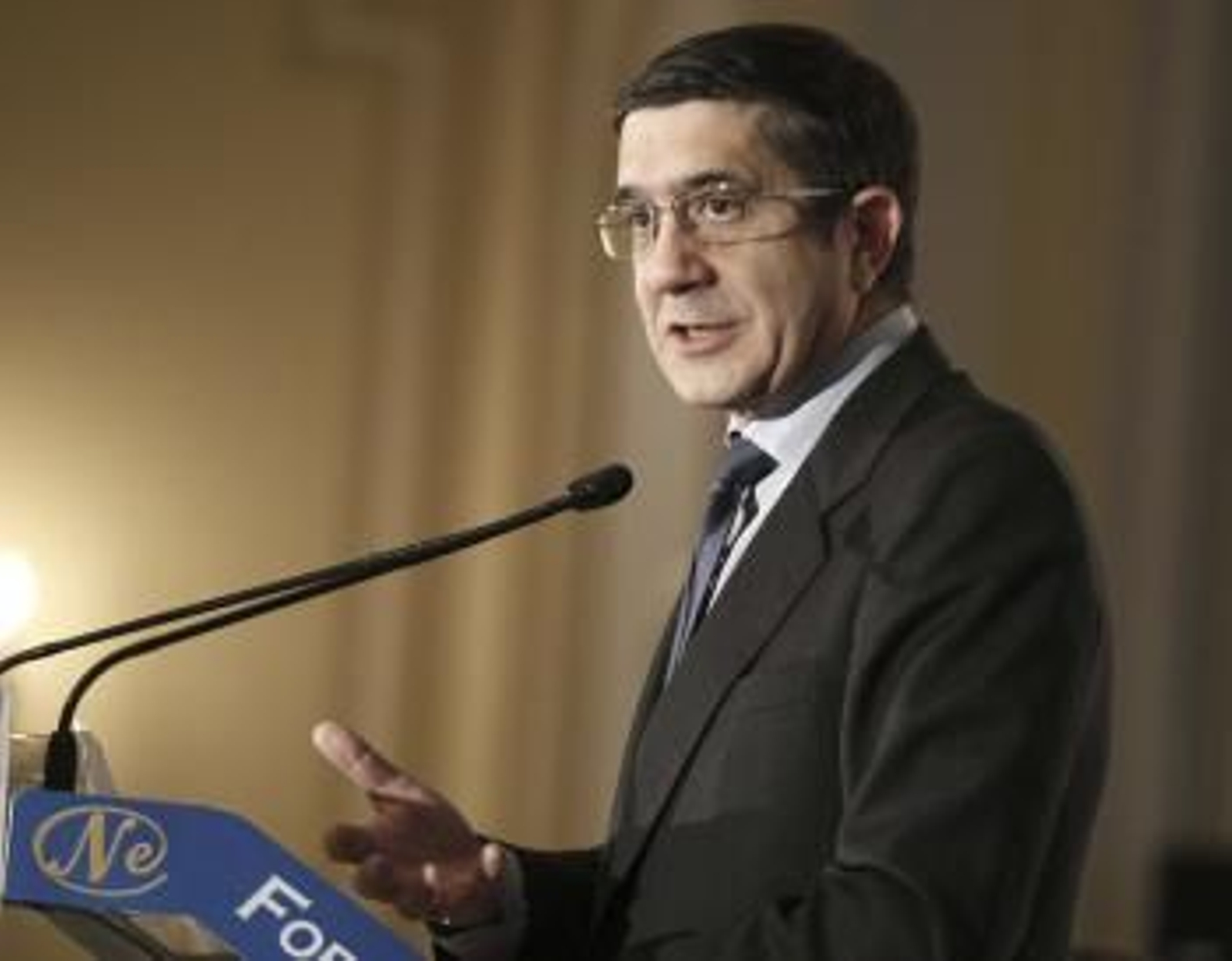 El secretario general del PSE, Patxi López.