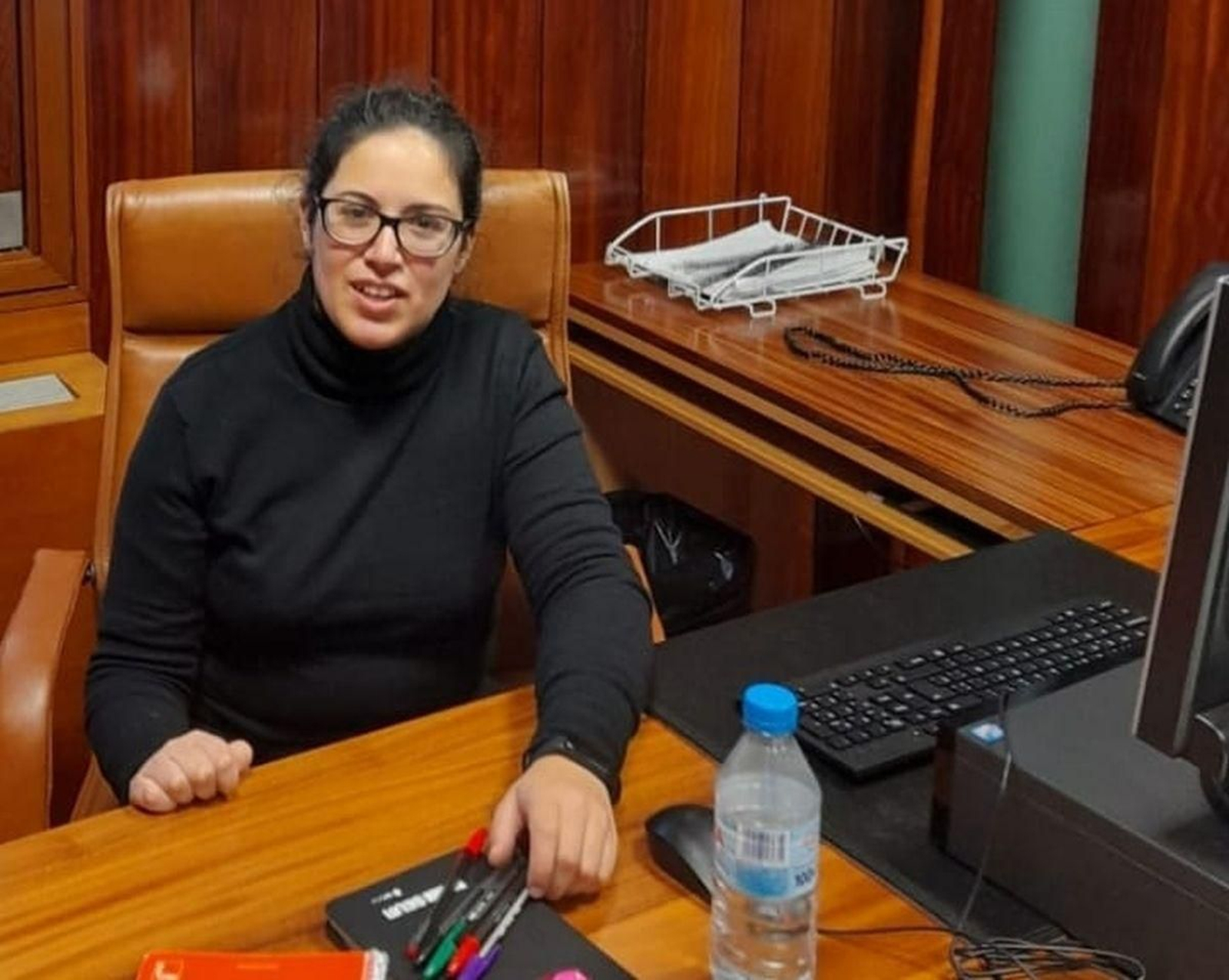 Rebeca Conde presenta su novela, invitada por Mulleres Empresarias.