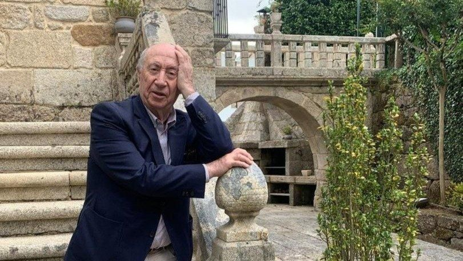 José María Pérez García “Peridis”, ayer en Redondela.