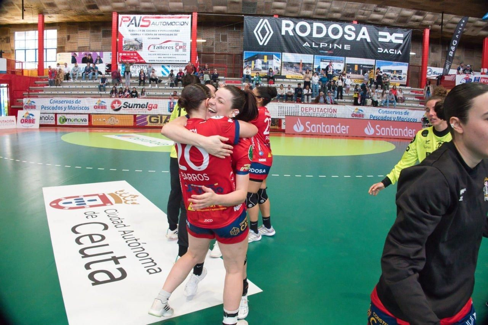 Celebración del Porriño.