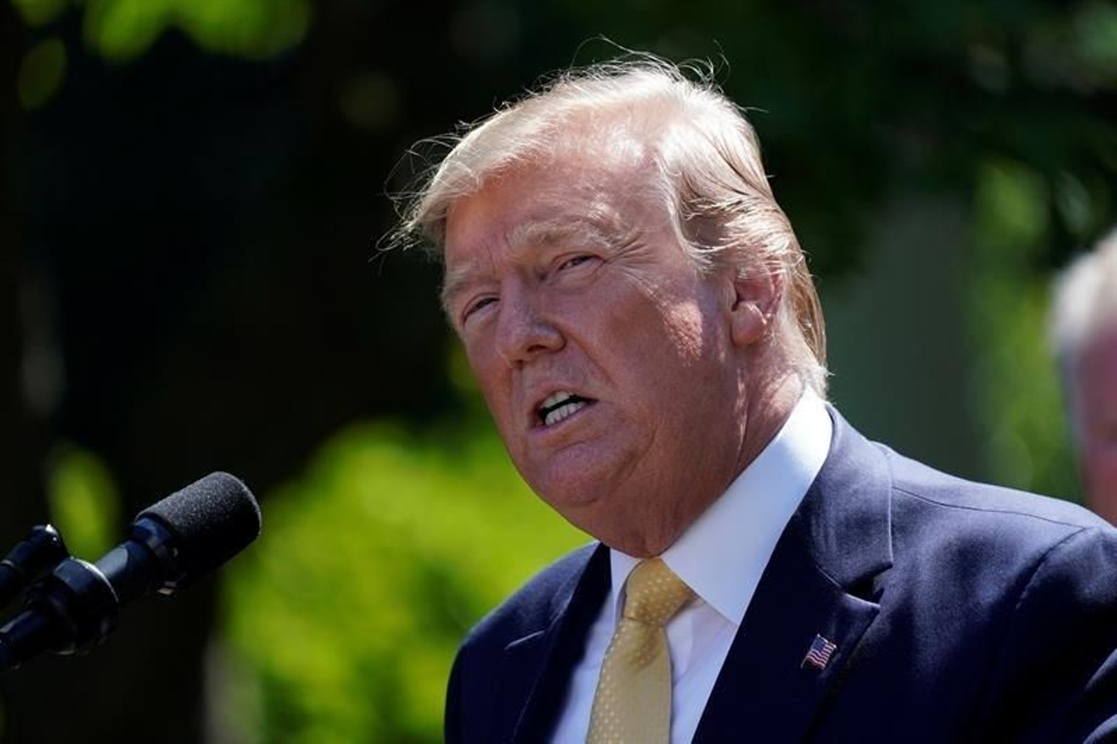 El presidente de los Estados Unidos, Donald J. Trump