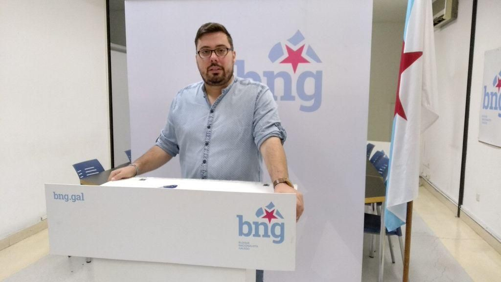 Xabier Igrexas, concejal del BNG.