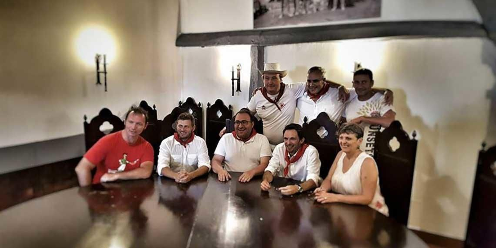 El encuentro ha sido impulsado por el bayonés Benoît Etcheverry, un vasco de Iparralde muy vinculado a la euskal etxea de Marsella.