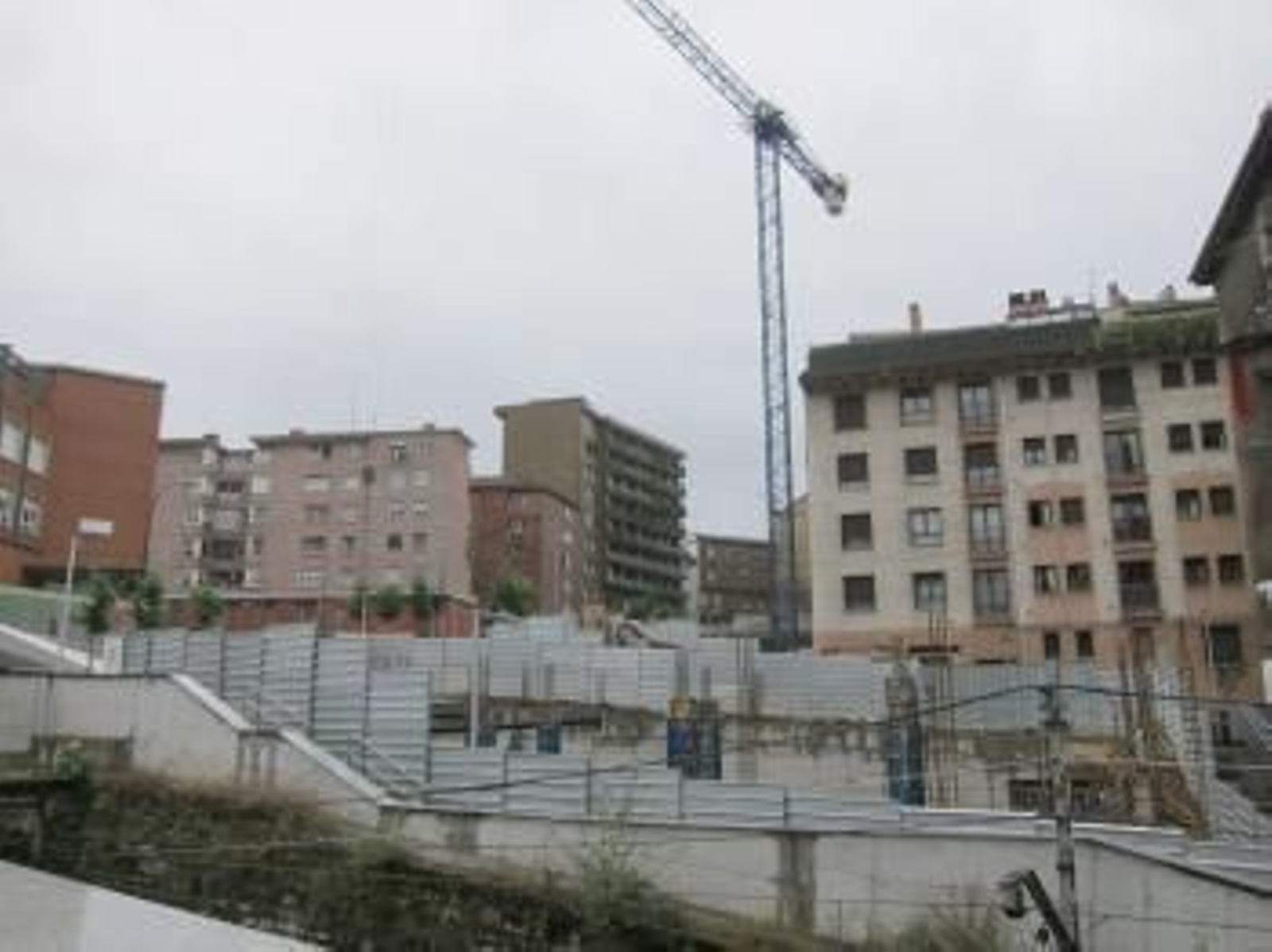 Edificio en construcción.