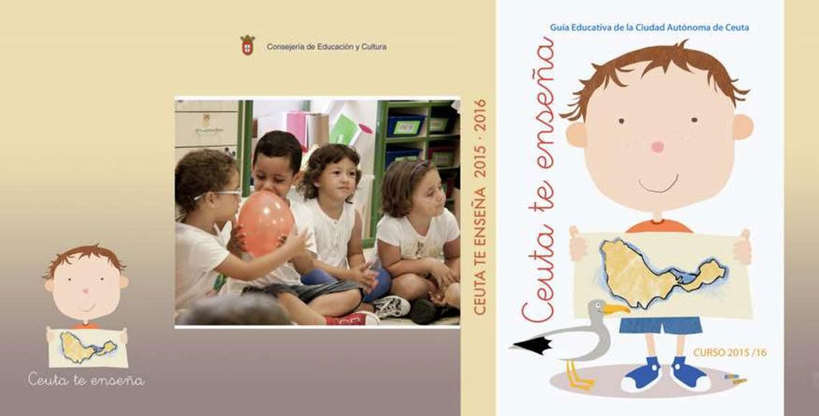 Portada de la nueva edición de la guía "Ceuta te enseña".