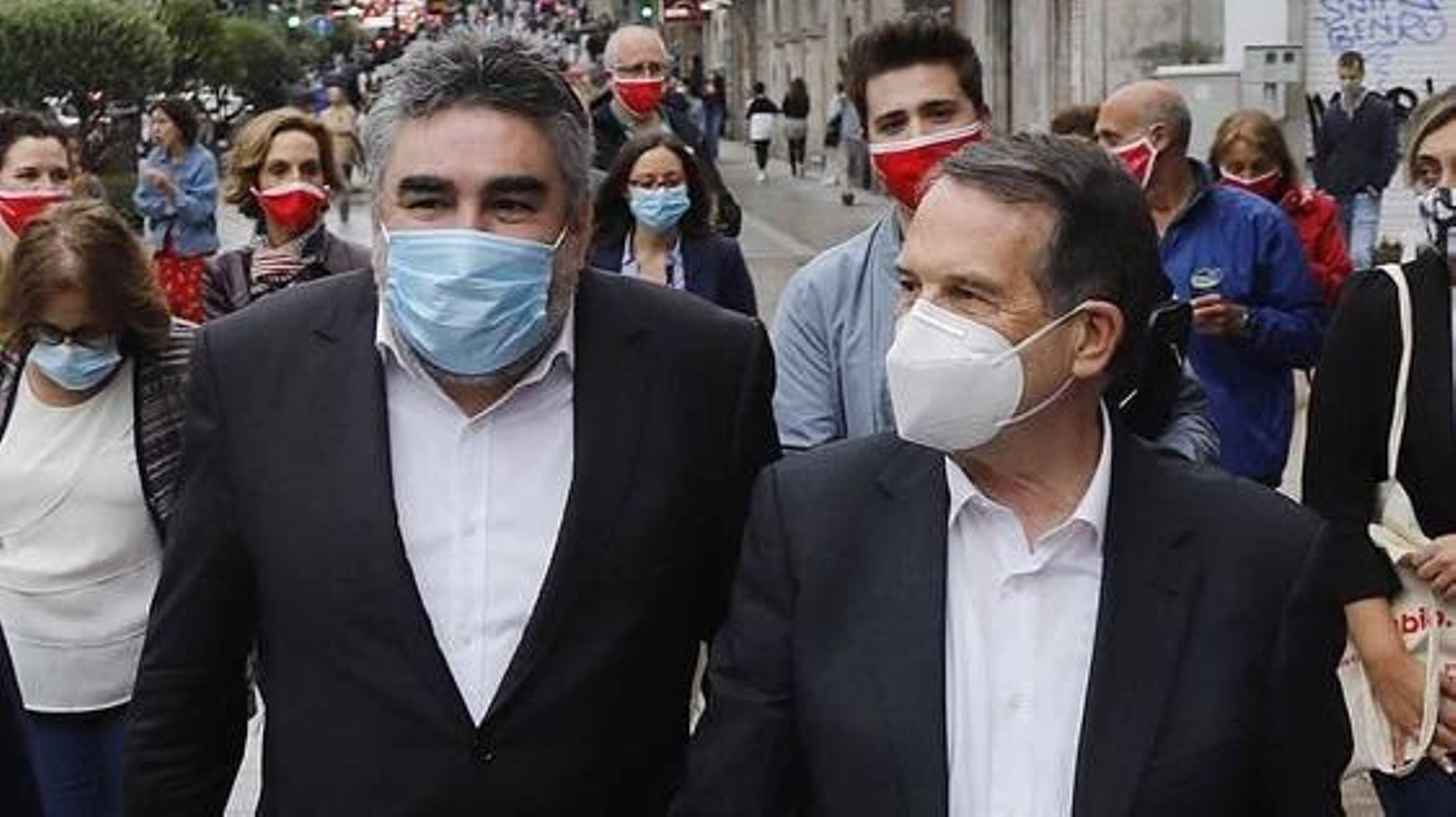 José Manuel Rodríguez Uribes y Caballero, el viernes en la Farola de Urzaiz.