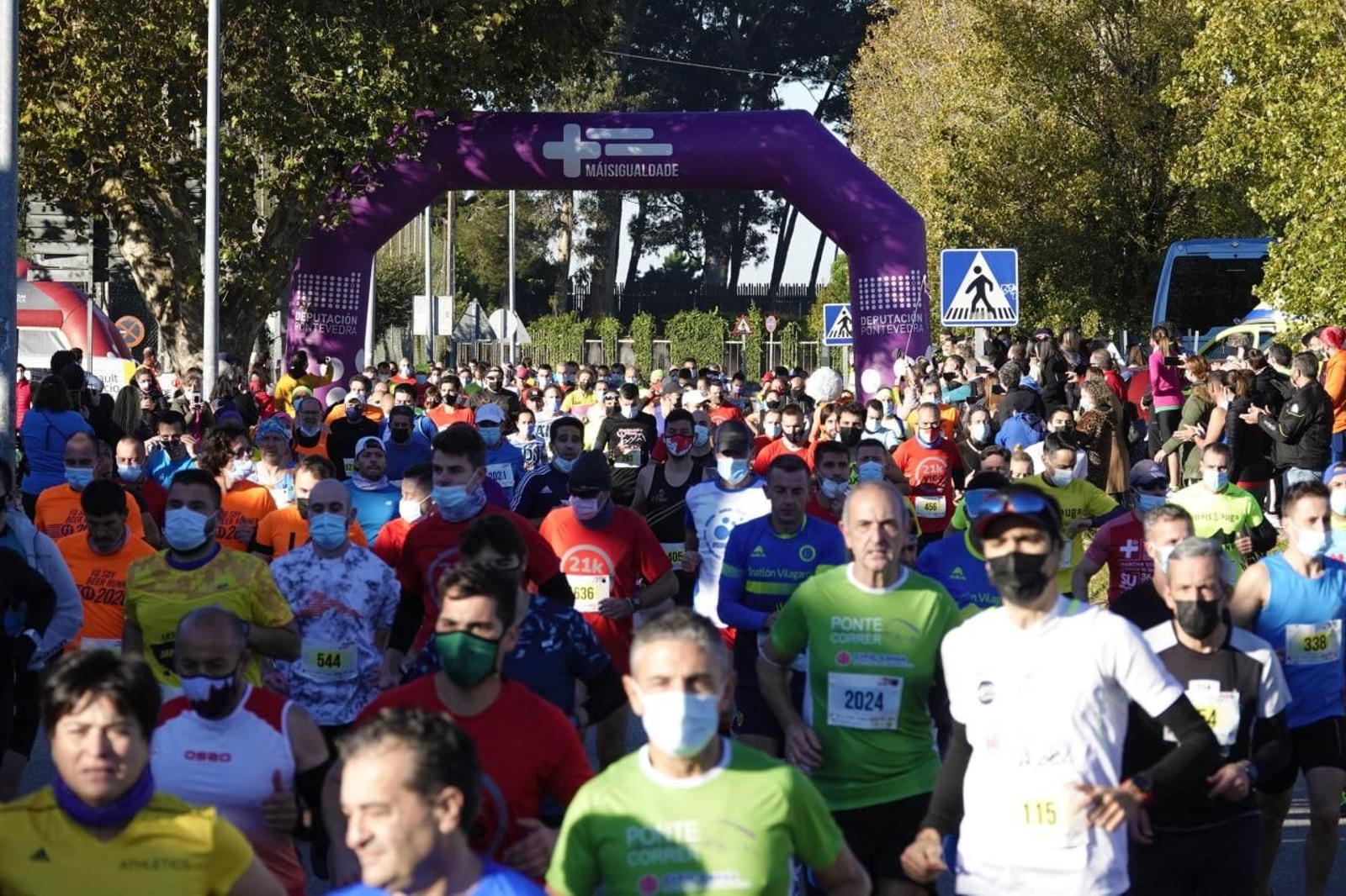 La Media Maratón de Vigo. // Vicente Alonso
