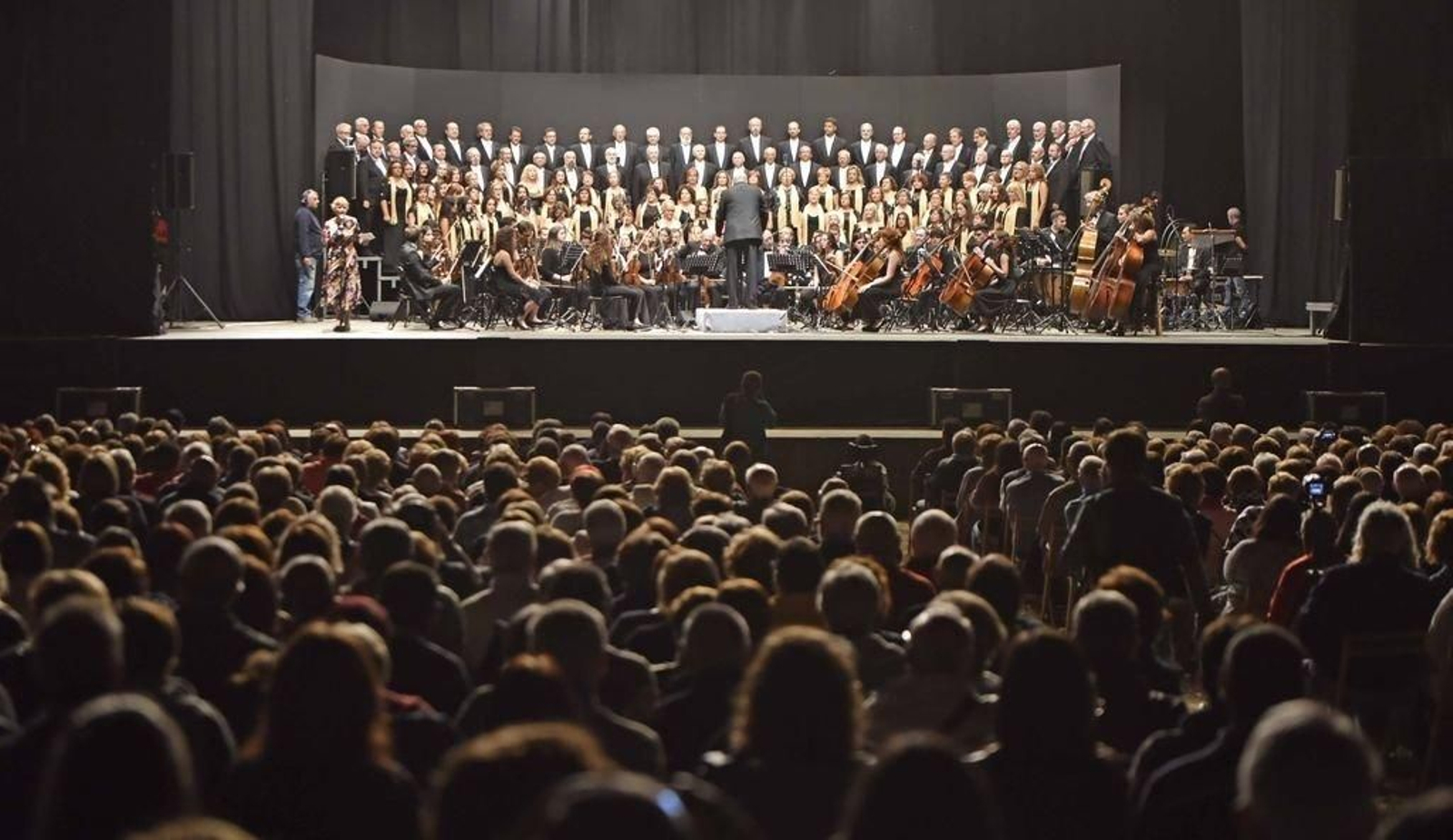 La Coral Casablanca en Castrelos.