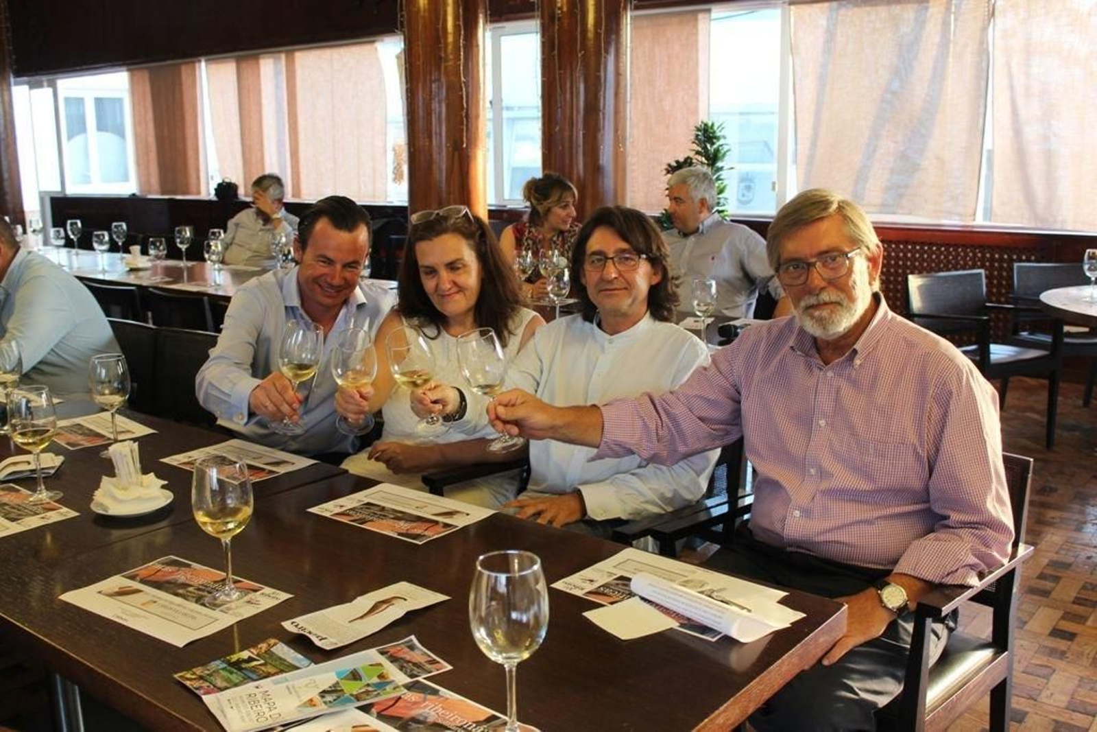 Cata solidaria de Ribeiro en el Náutico