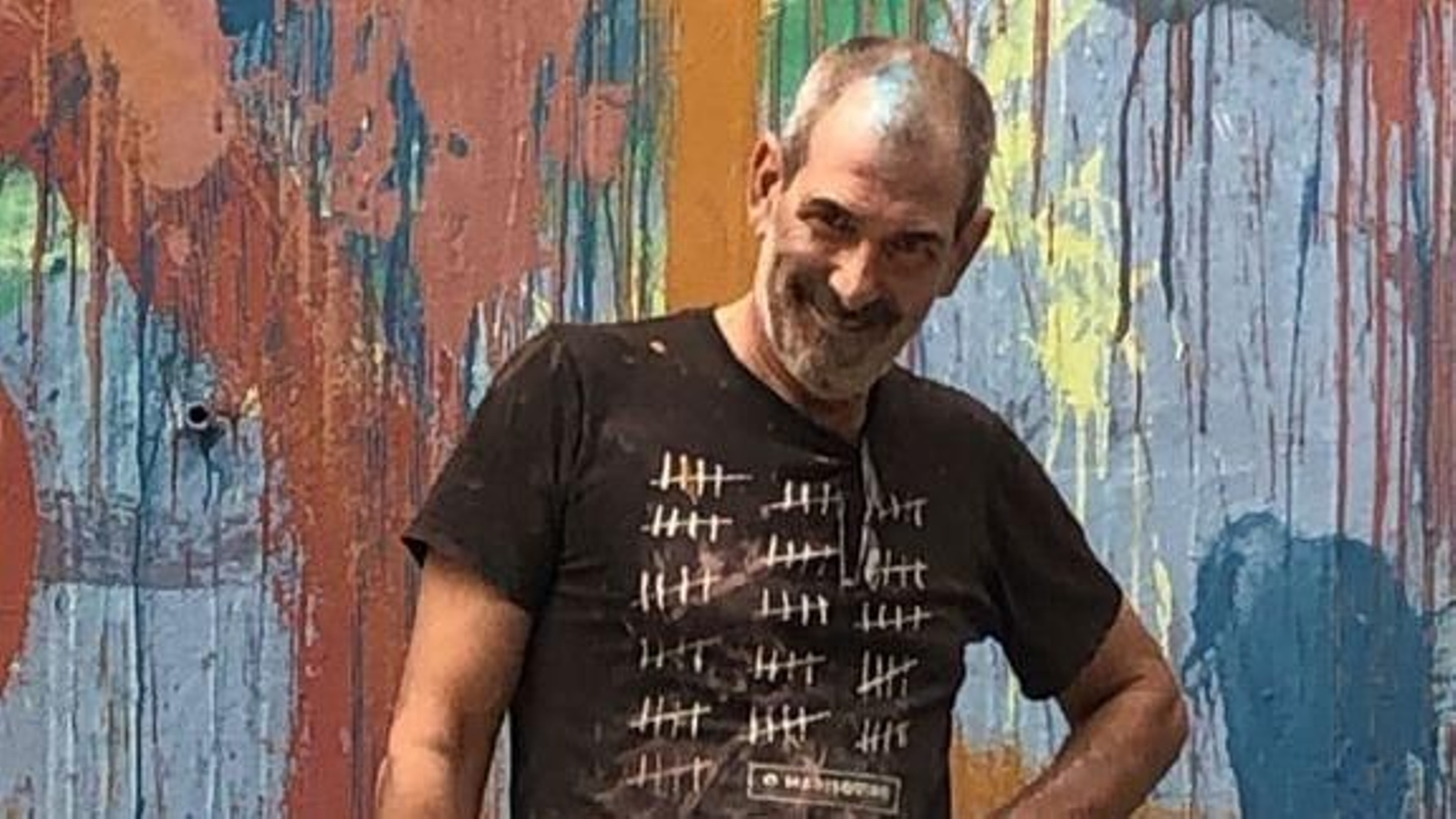 La se viguesa de la Diputación Provincial acoge “Redeiras”, la muestra que surge tras haber pintado Darío Basso la medianera del inmueble.