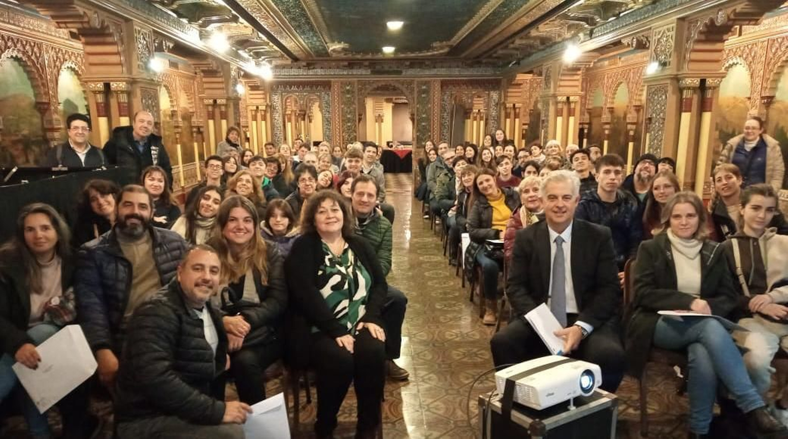 Imagen de la reunión celebrada en la capital argentina
