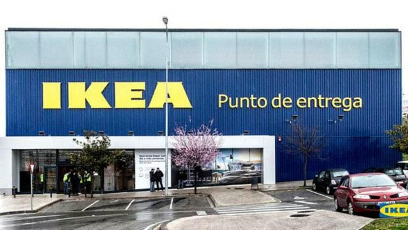 Un punto de entrega de Ikea, una de las opciones para Vigo, donde también se prevé una tienda.