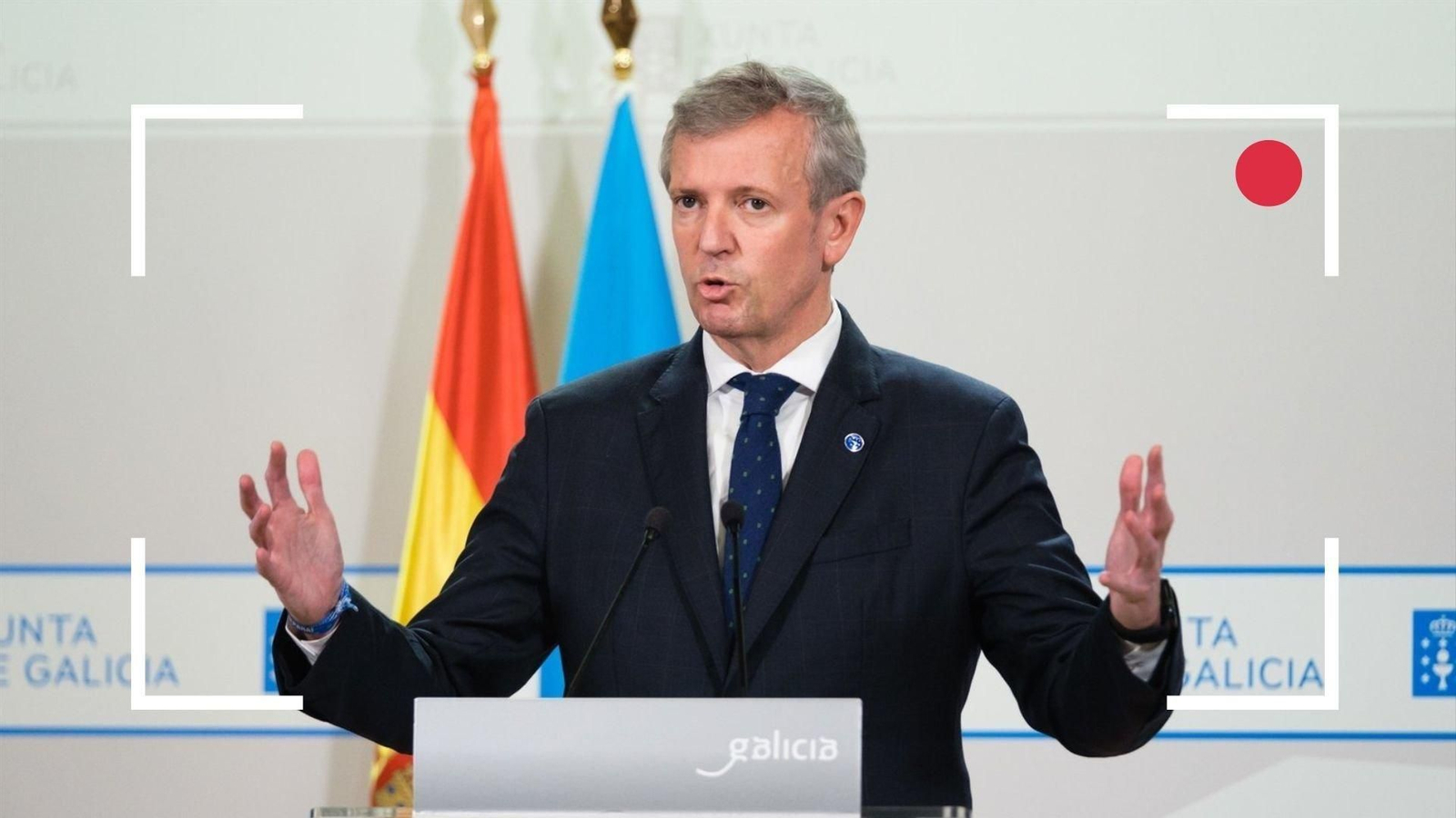 Alfonso Rueda, en directo.