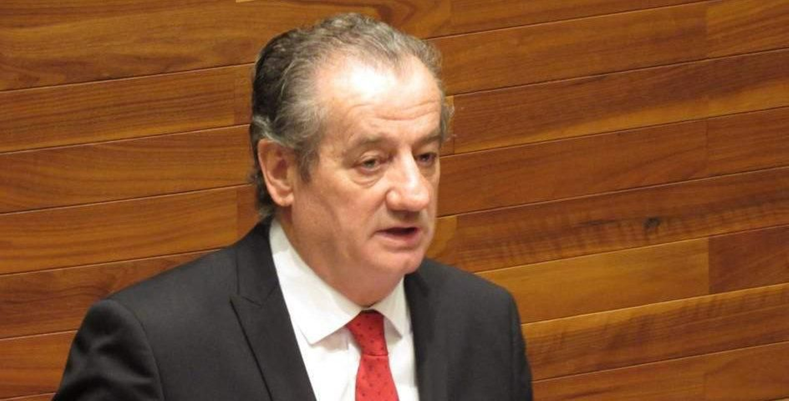 El portavoz de Ciudadanos, Nicanor García, en la Junta General del Principado