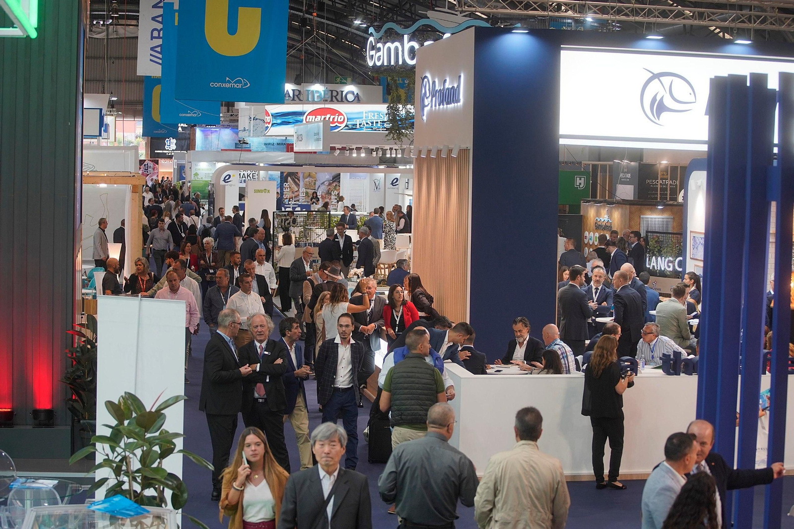 El inicio la edición pasada de Conxemar. // J.V. Landín