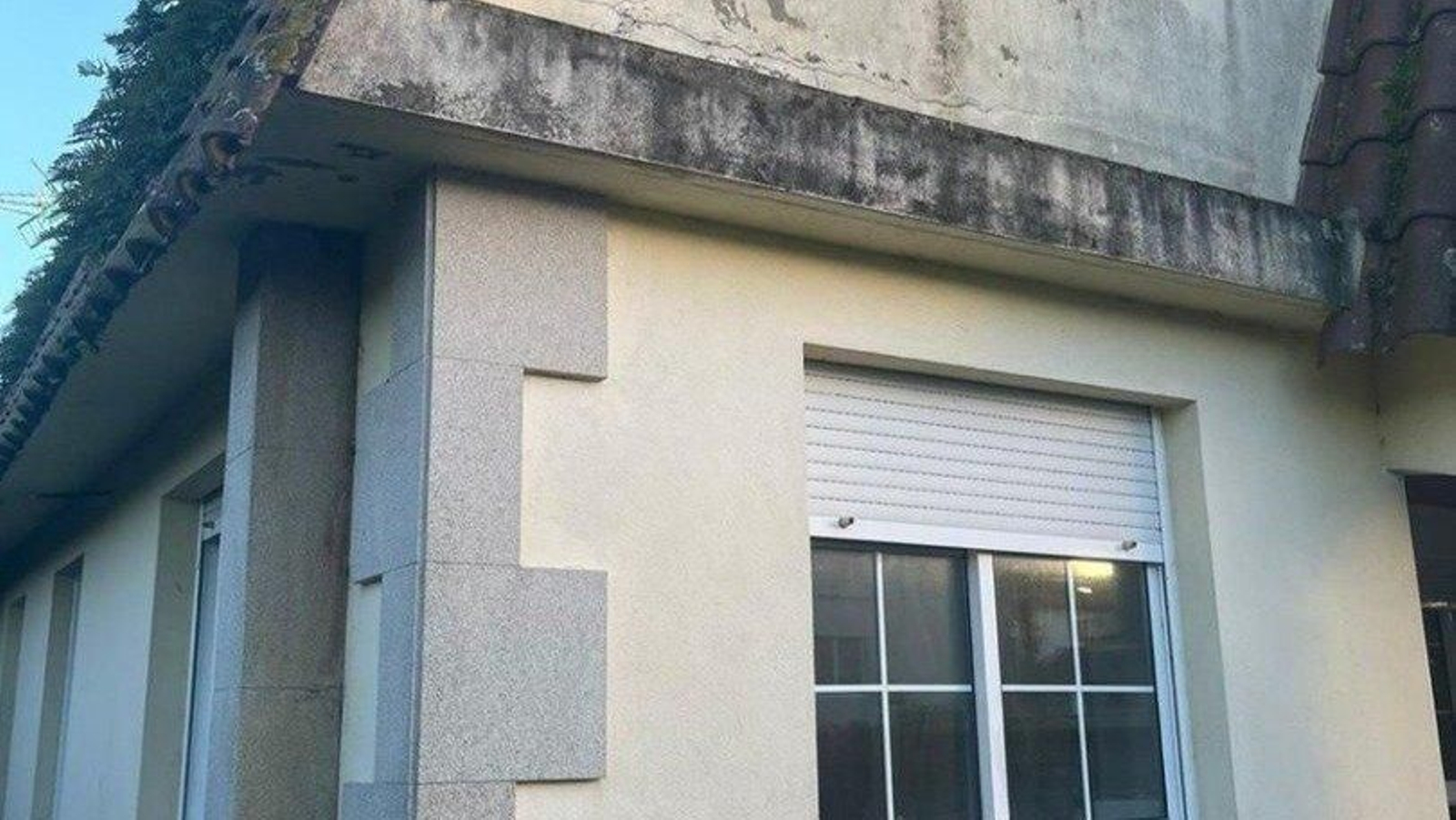 La vivienda situada en la zona de Coruxo, donde reside.