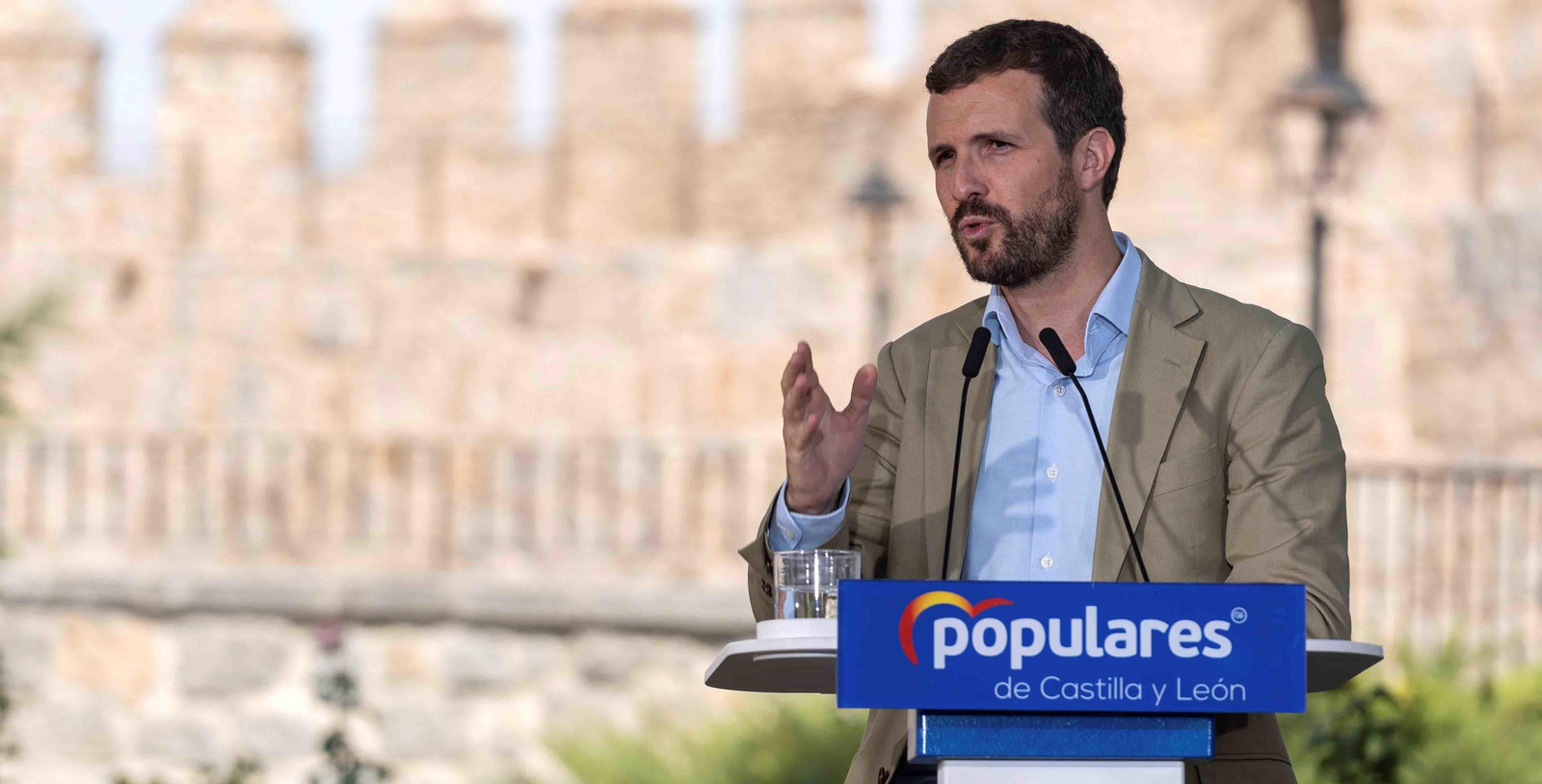 El presidente nacional del PP, Pablo Casado. EFE/Raúl Sanchidrián