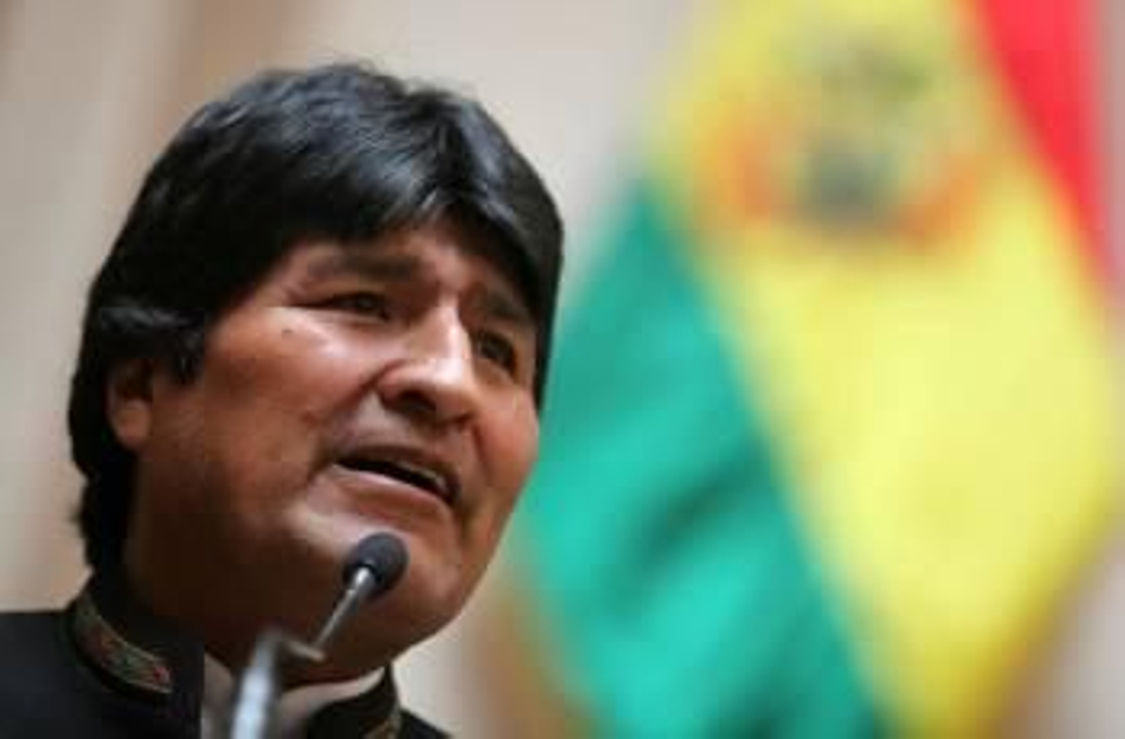 Evo Morales.