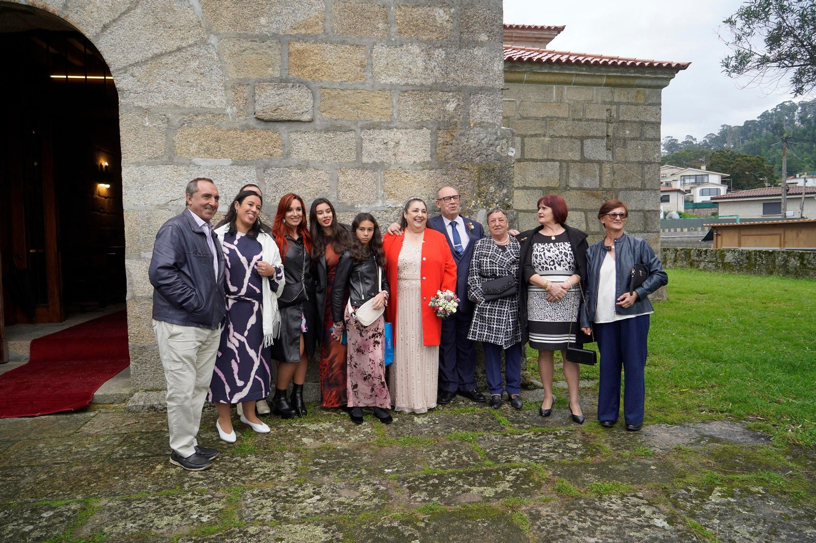 Las bodas de oro celebradas en Coruxo. // J.V. Landín