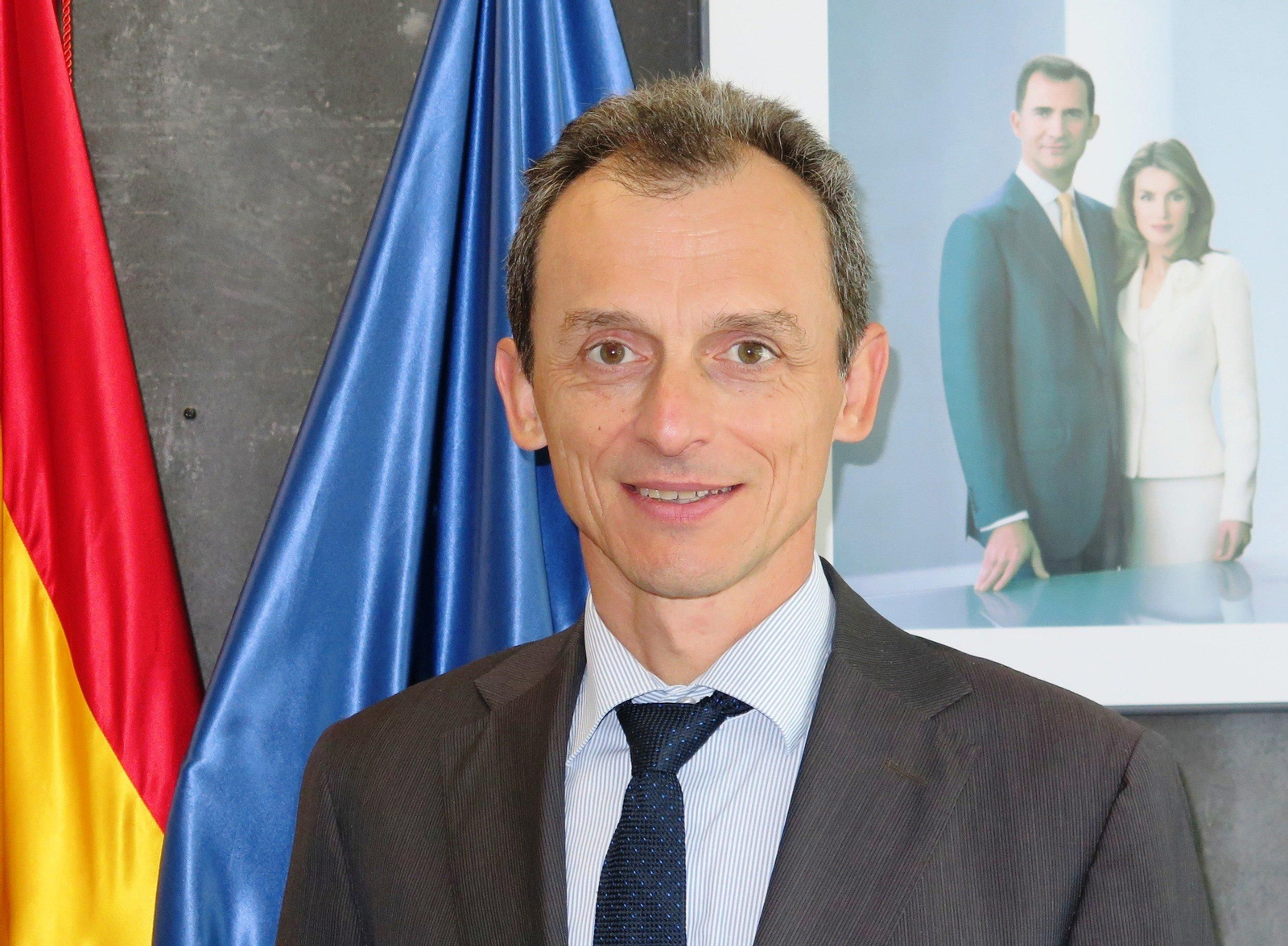 El ministro Pedro Duque.