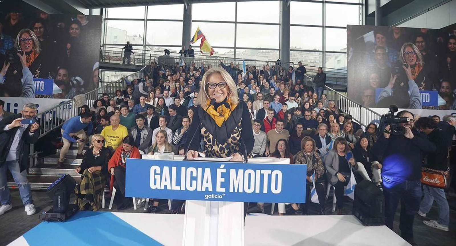 Corina Porro en su intervención.