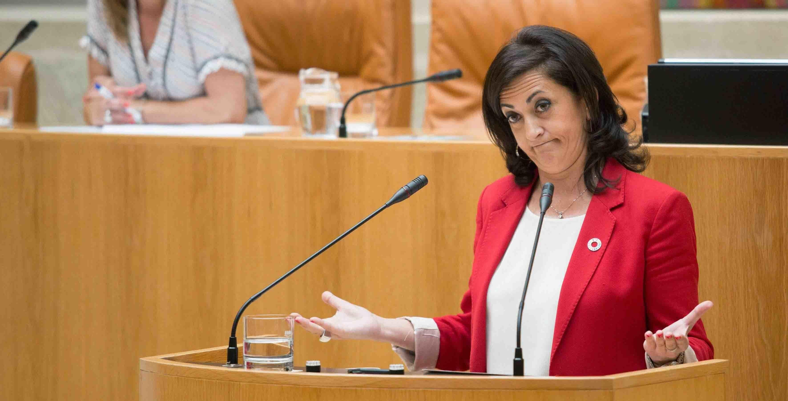 La candidata socialista a la Presidencia del Gobierno de La Rioja, Concha Andreu. EFE/ Raquel Manzanares