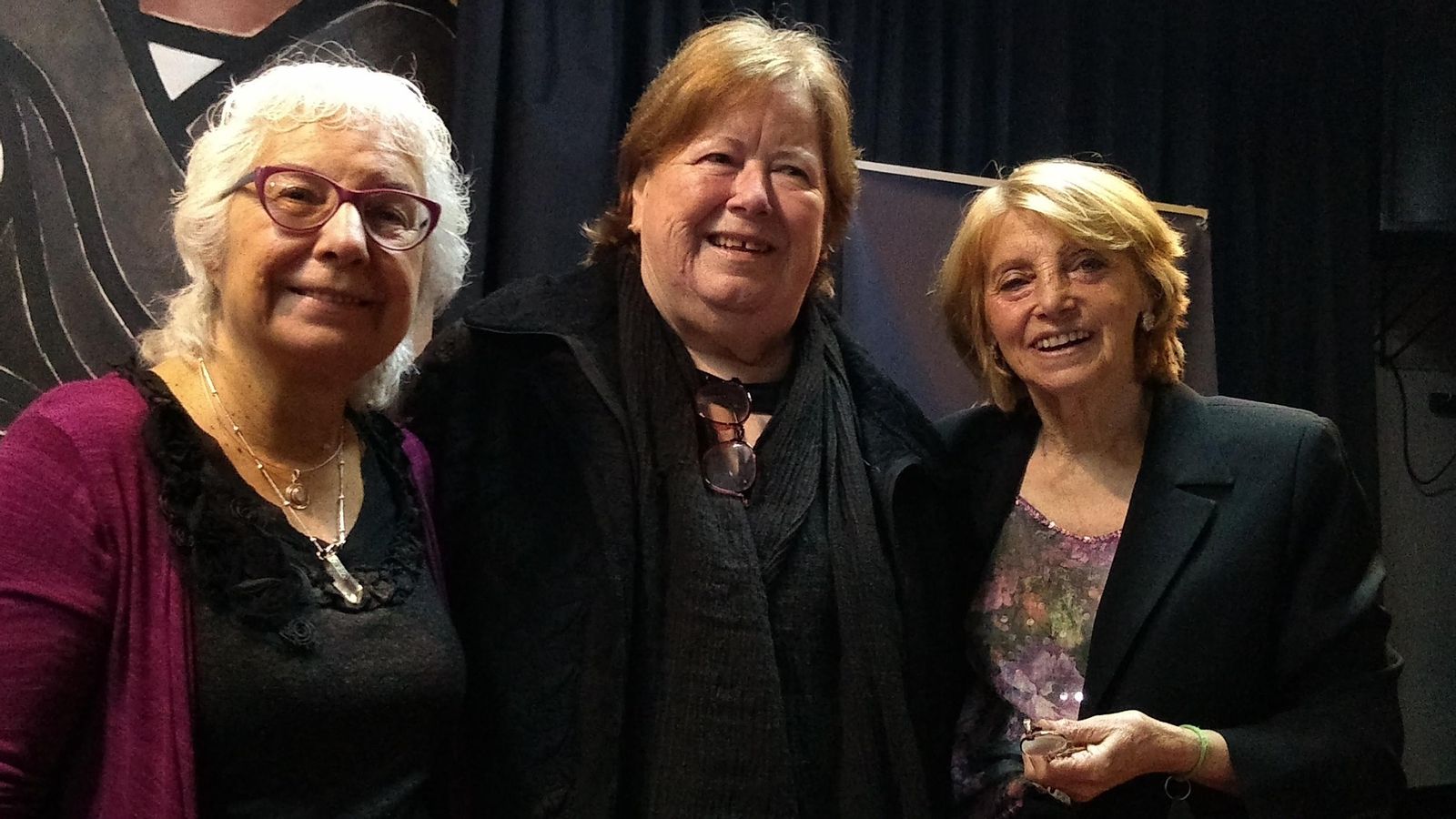 Patricia Alonso, Beatriz Lagoa y Graciela Pereira