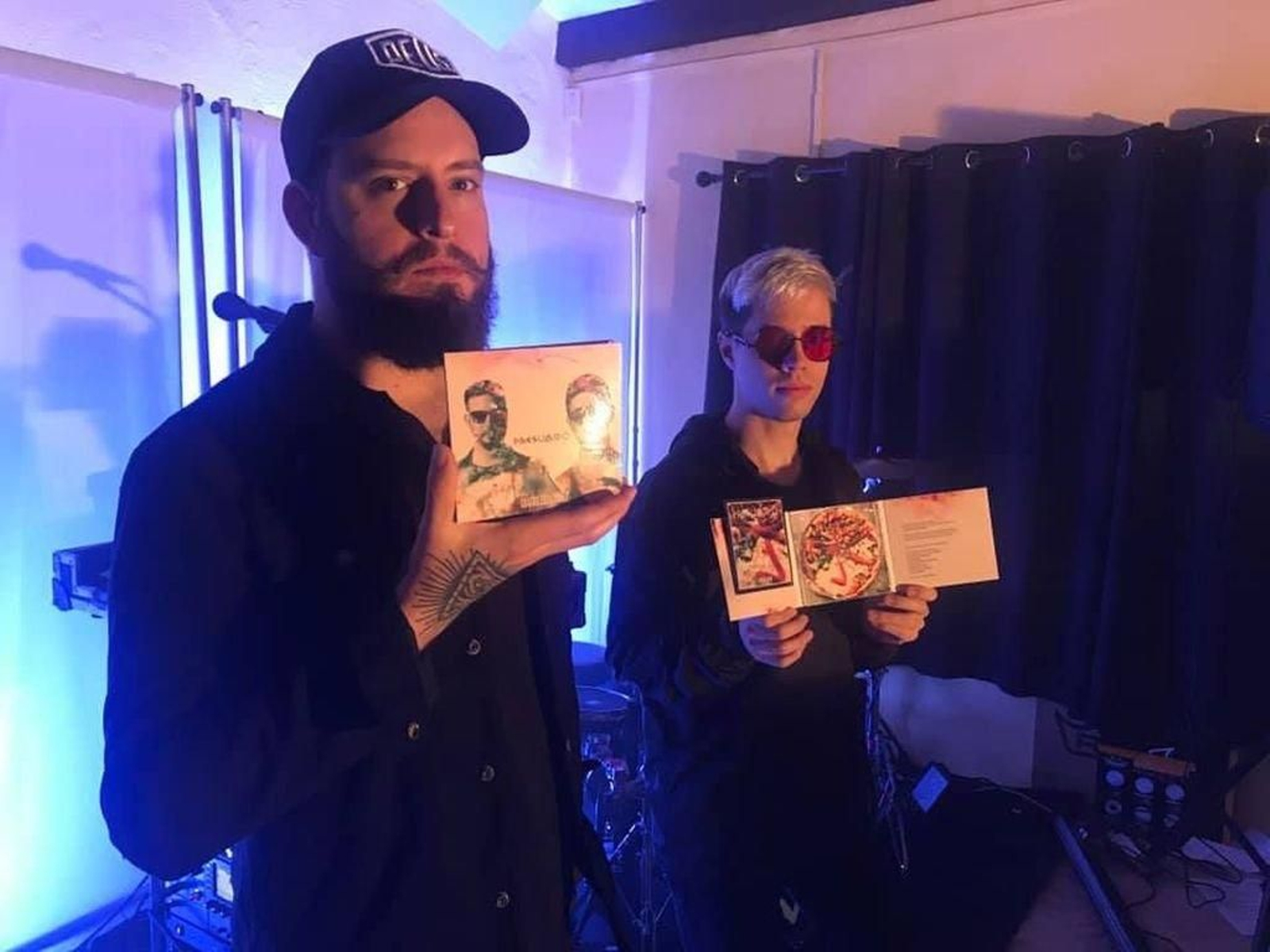 Tarci Ávlia y Nacho Dafonte, con su nuevo disco “Cuatro estaciones”.