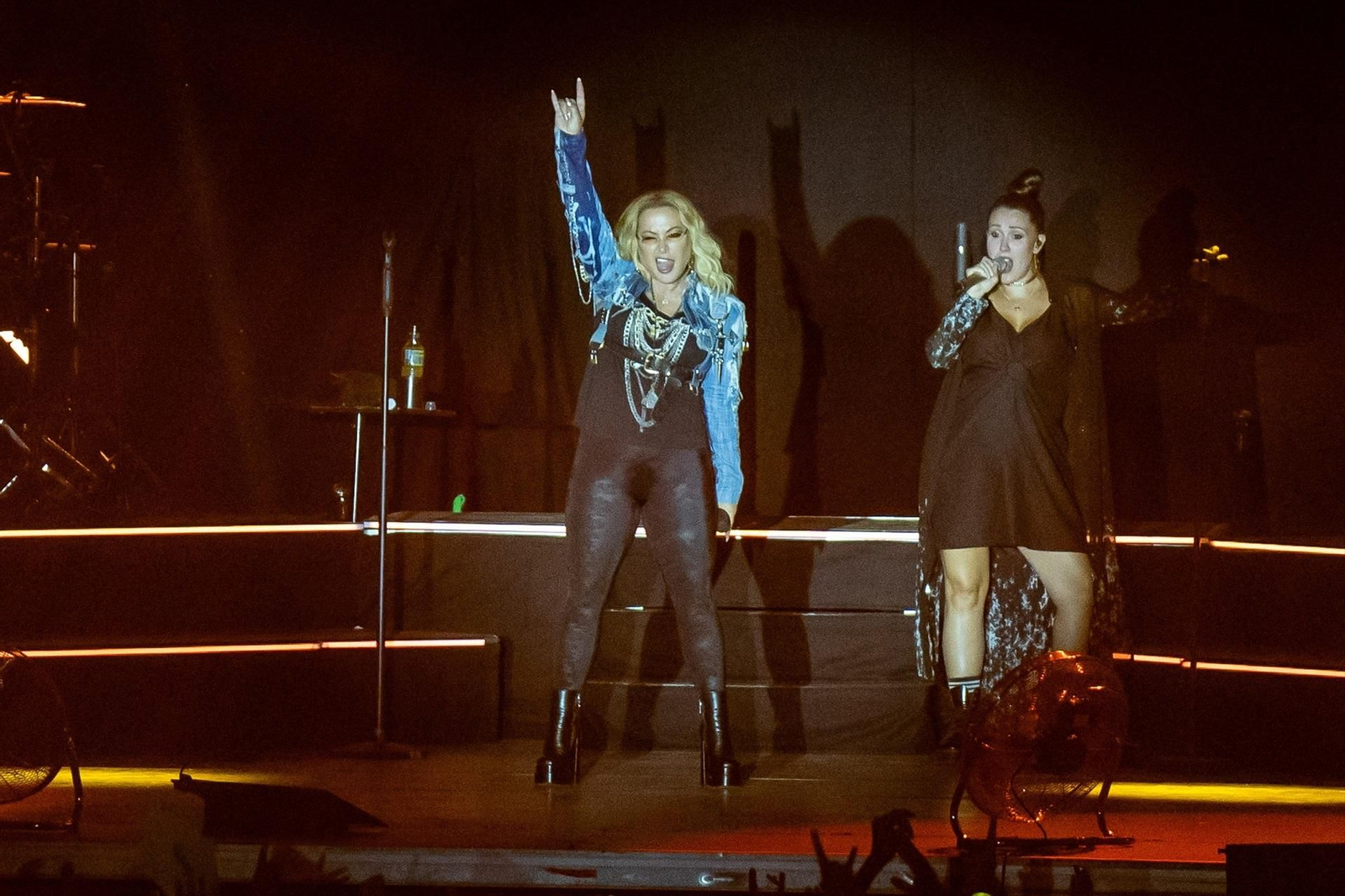 Anastacia, durante un concierto.
