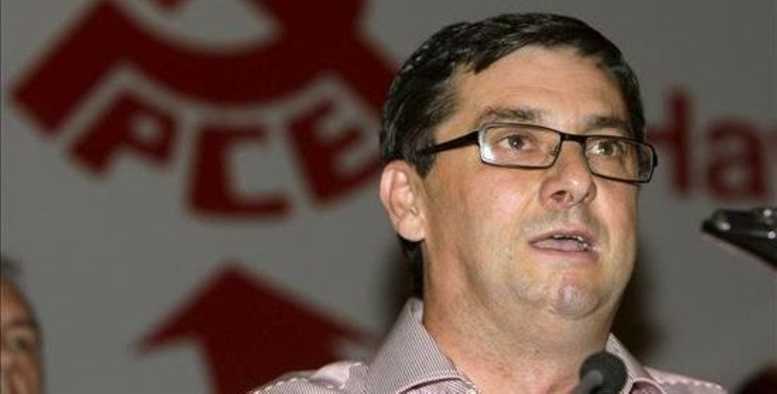 Jose Luis Centella, secretario general del PCE