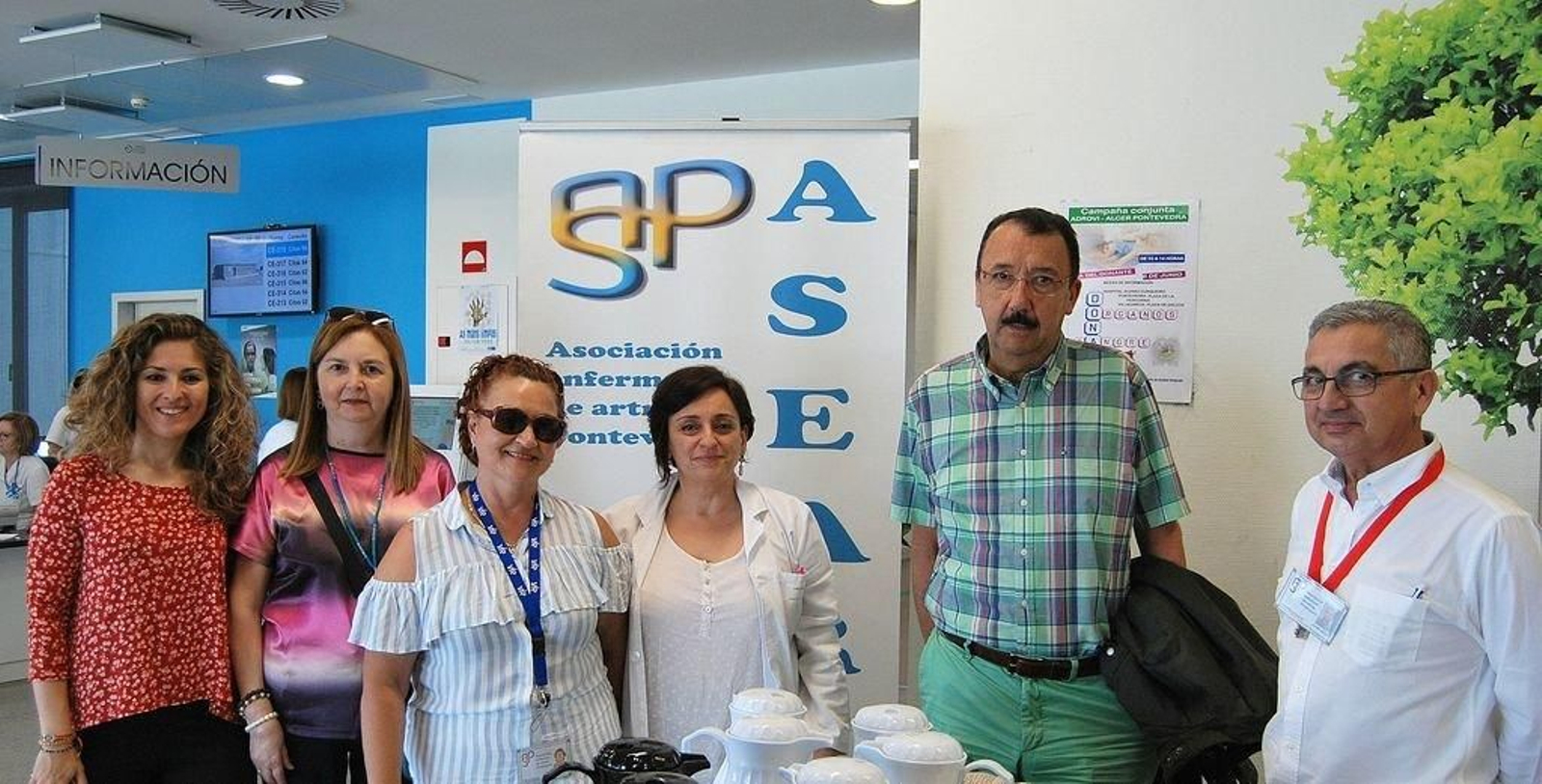 Mabel Avendaño, Mar Vázquez y Ceferino Barbazán.