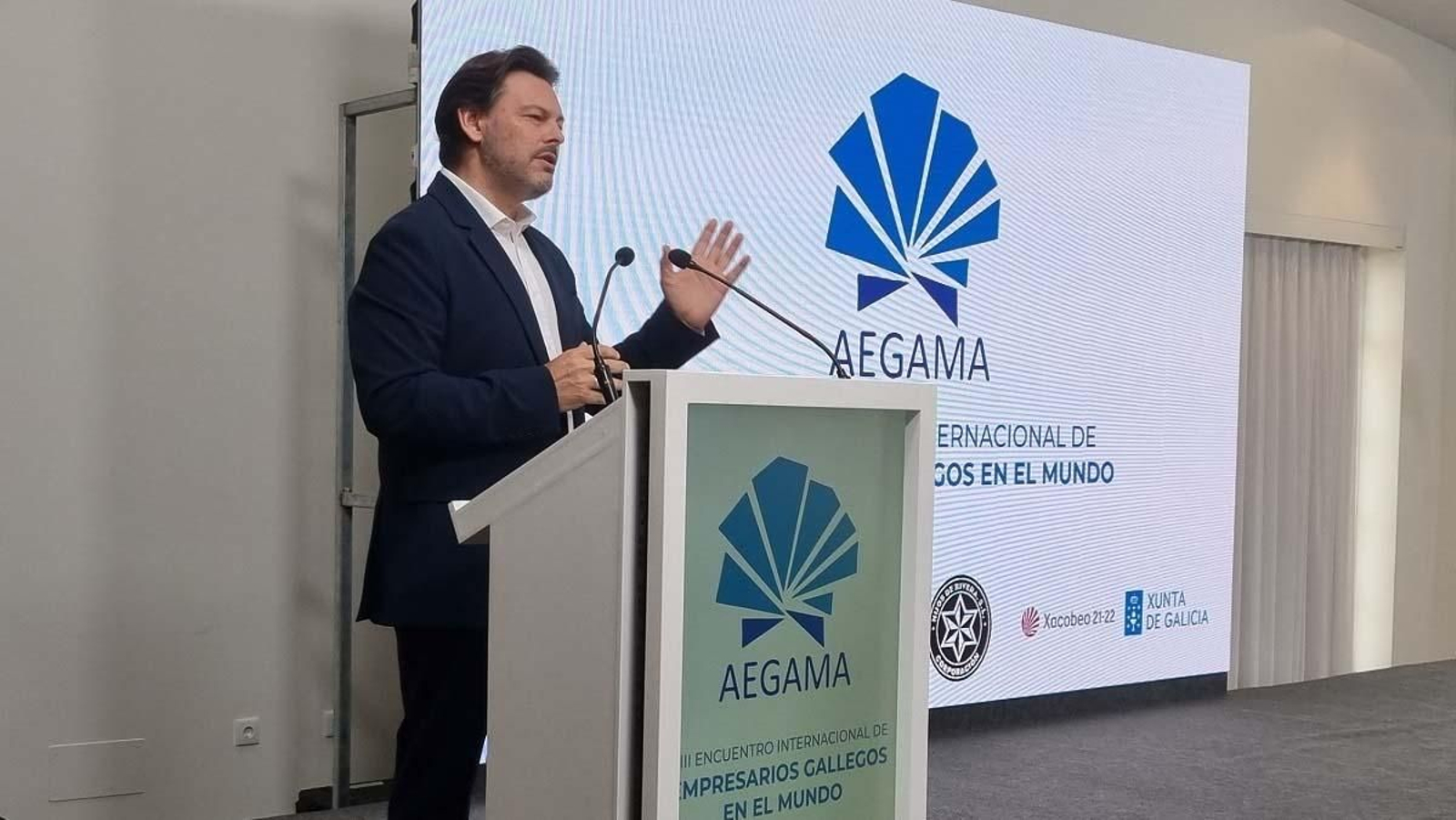 Antonio Rodríguez Miranda en el VIII Encuentro Internacional de Empresarios Gallegos en la Illa de A Toxa