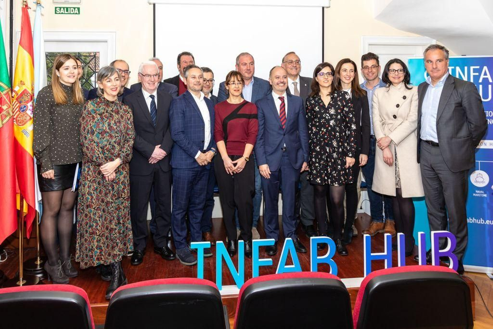 Los socios de Infab Hub establecieron ayer en Vigo los cargos de su junta directiva: Asime en la presidencia y las vicepresidencias de Uvigo, GAME y Catim.