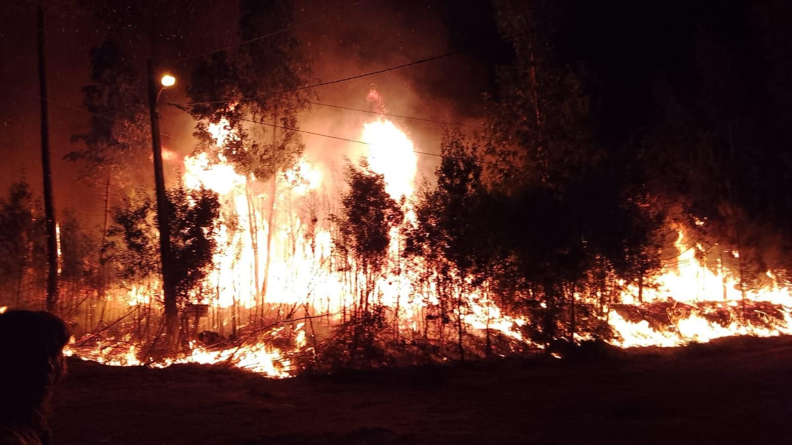 El devastador incendio de Baredo