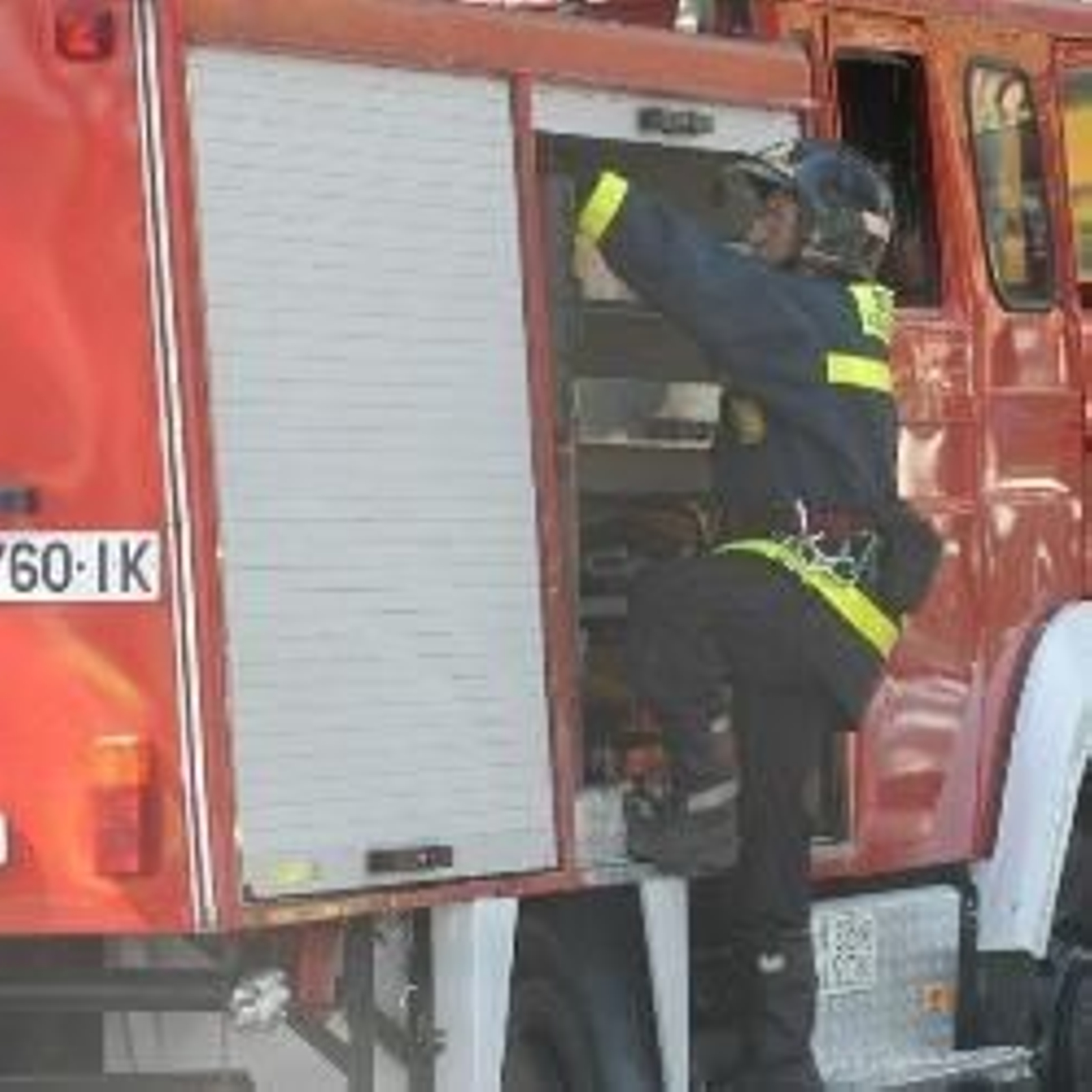 Coche de bomberos.