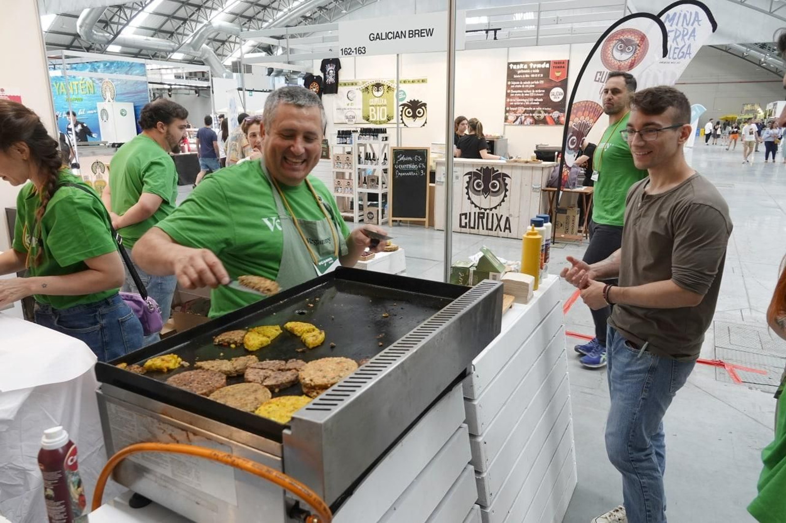 Imagen de la última edición de la Feria Vegana en el Ifevi. // Vicente Alonso