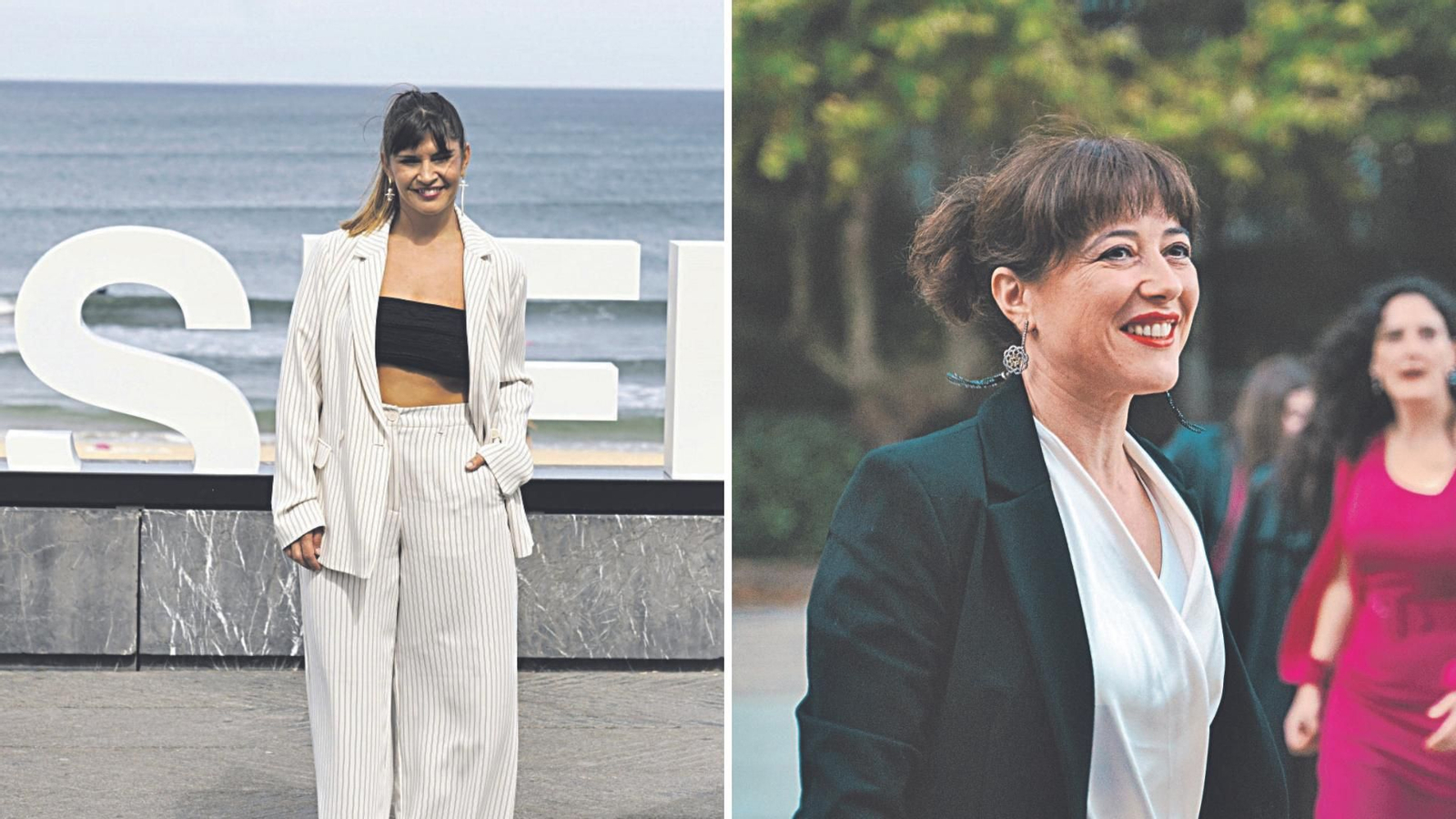 Janet Novás e María Lado.