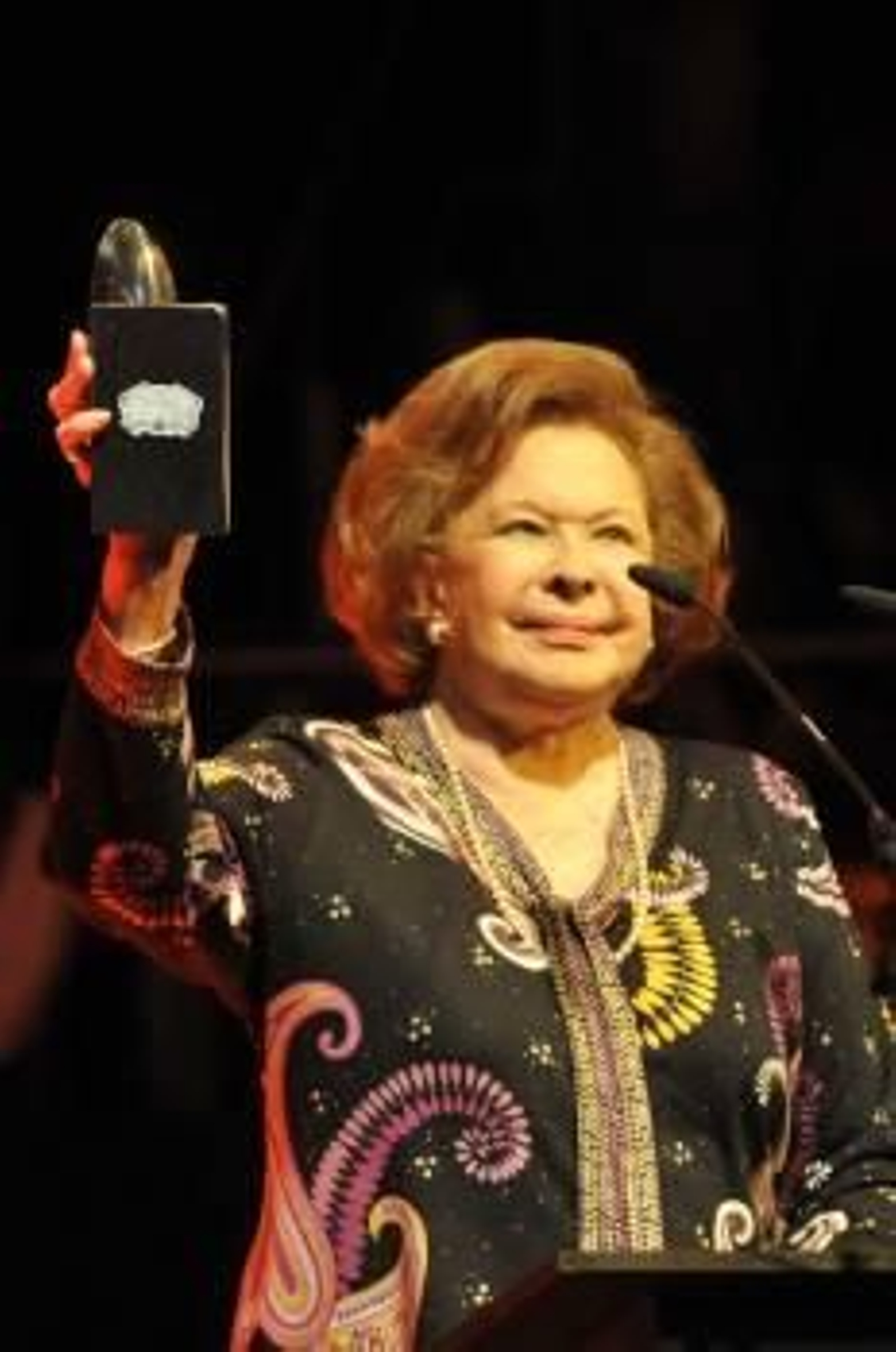 La actriz Aurora Bautista.