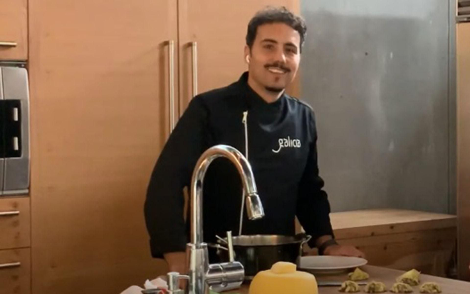 El chef gallego André Arzúa será el encargado de acercar a los gallegos y gallegas de todo el mundo platos y recetas elaboradas desde Galicia