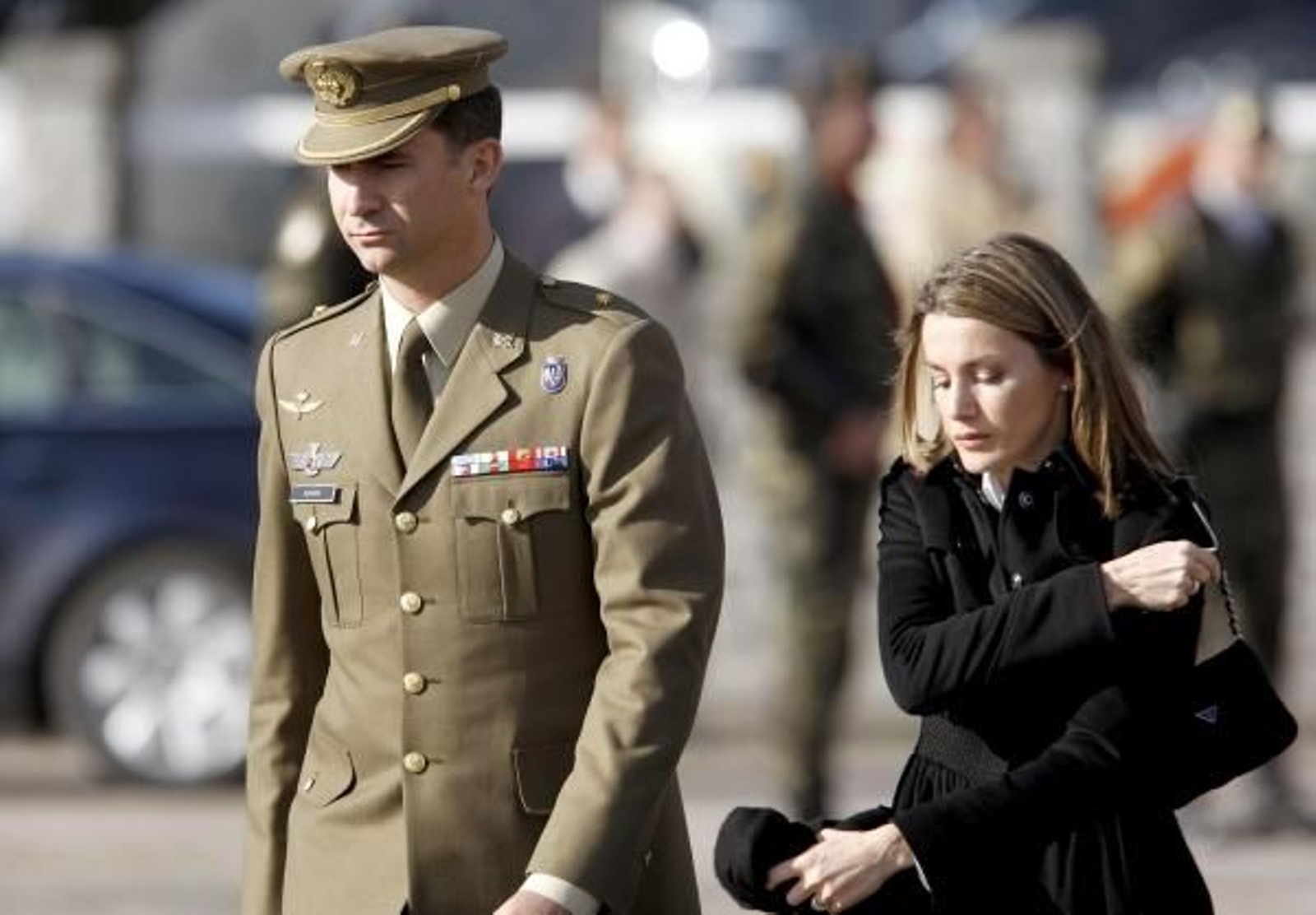 Los Príncipes de Asturias. (Foto: Salvador Sas)