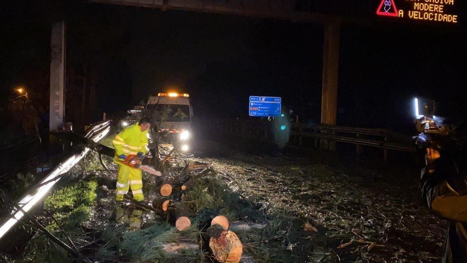 Los efectos de la borrasca "Elsa" // Alberte