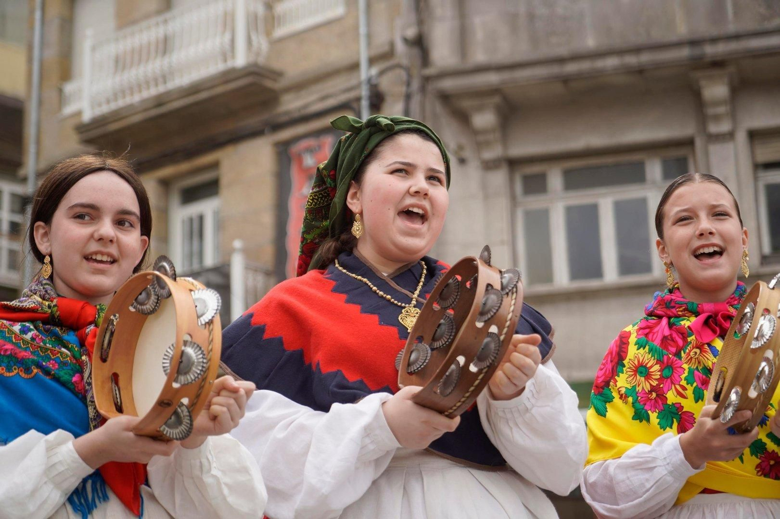 Pandereteiras en la Reconquista.