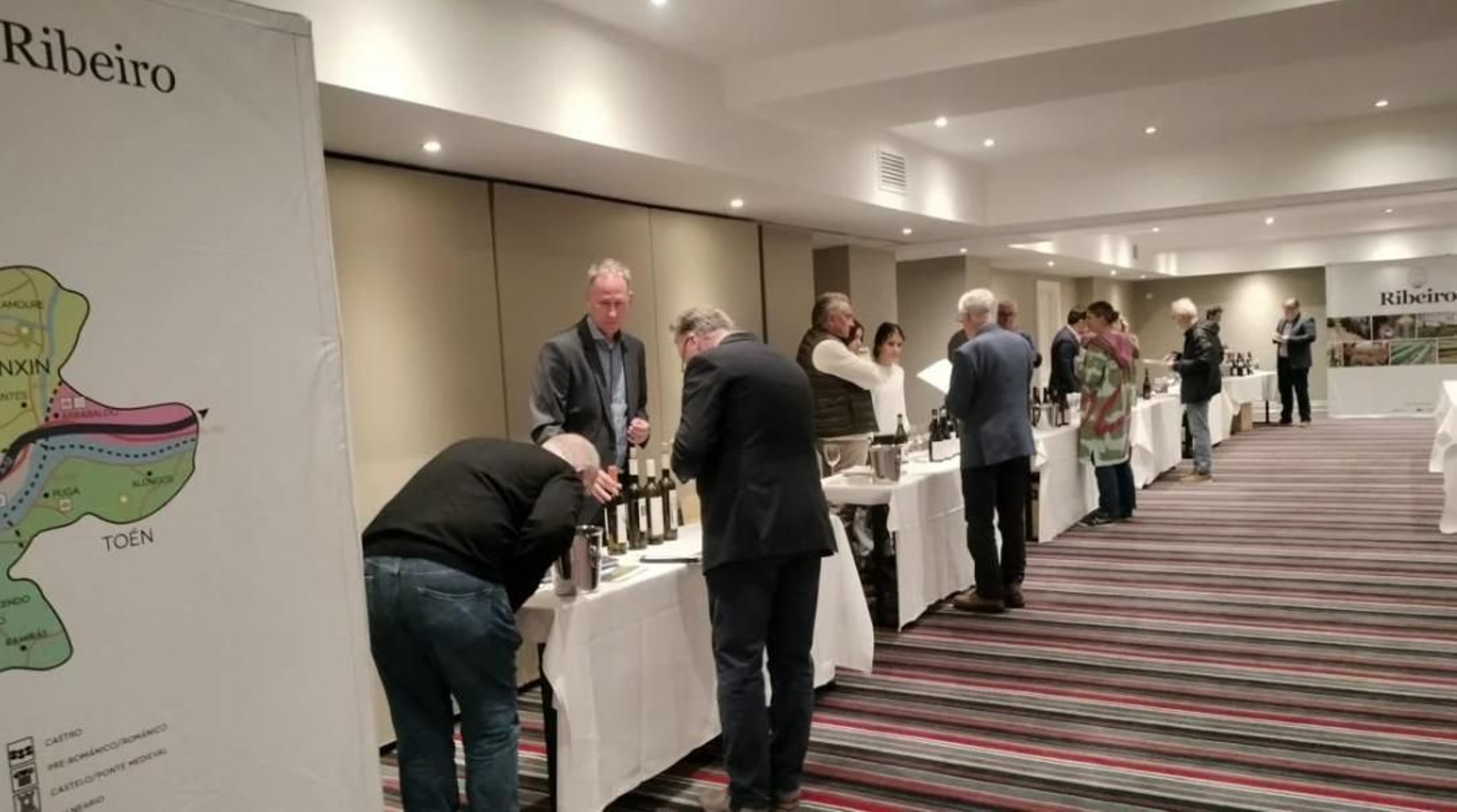 La Denominación Ribeiro en su última acción promocional, en Dublín (Irlanda)