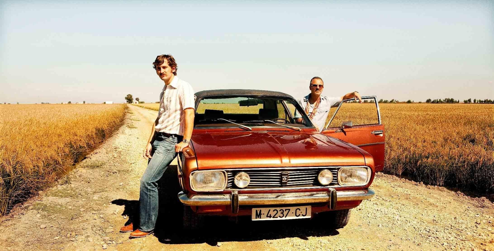 En la imagen una secuencia de la película "La isla mínima"