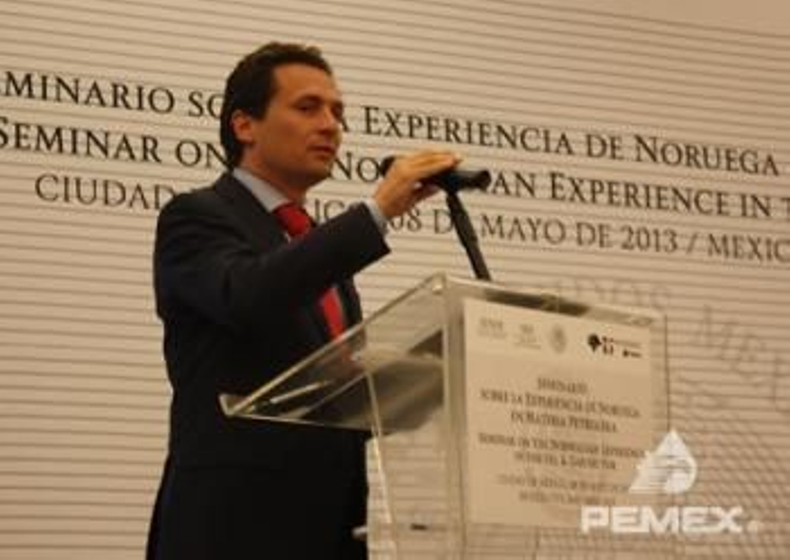Lozoya, director general de Pemex.
